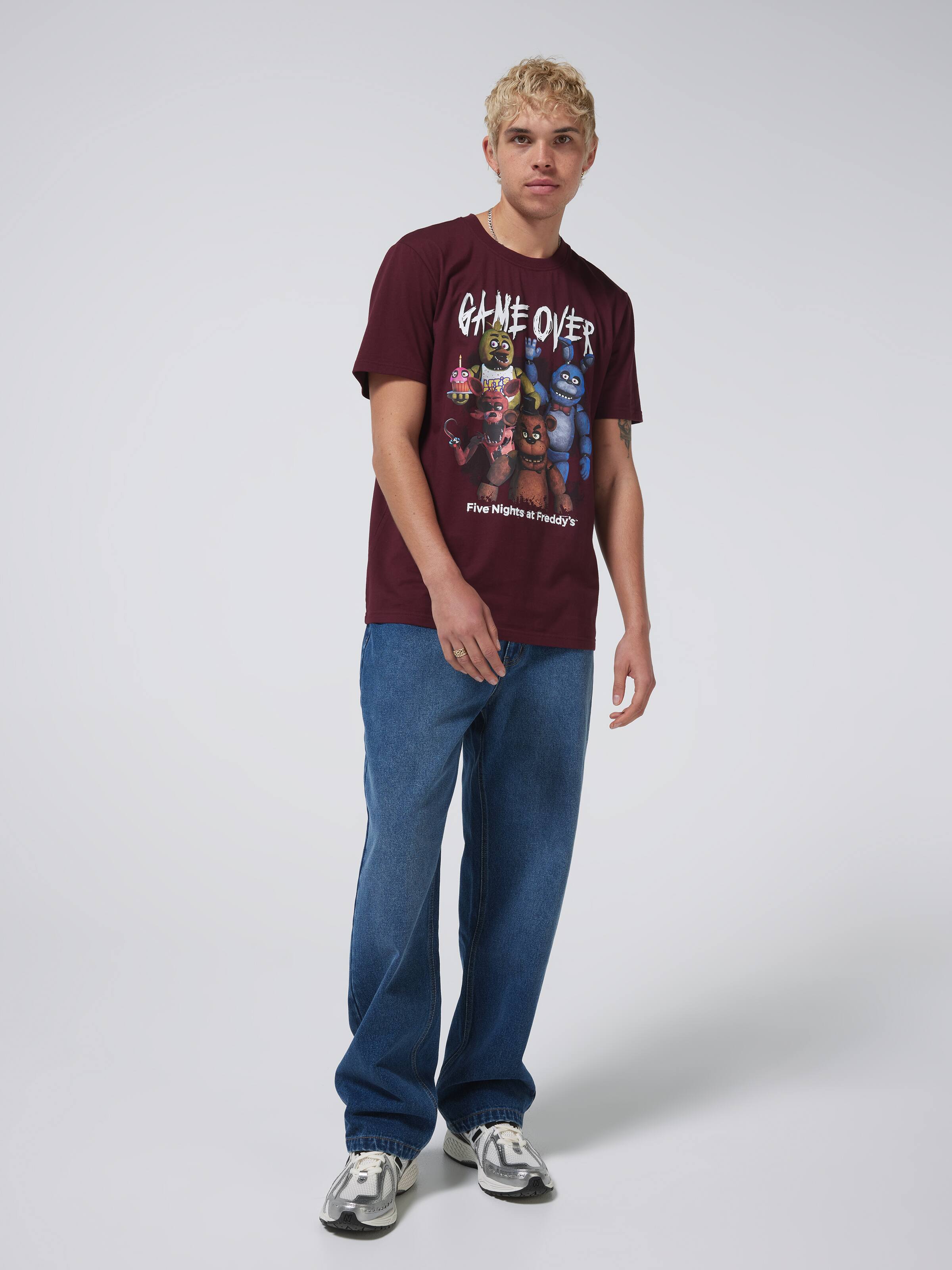 Five Nights At Freddy's Game Over Shortsleeve Tee