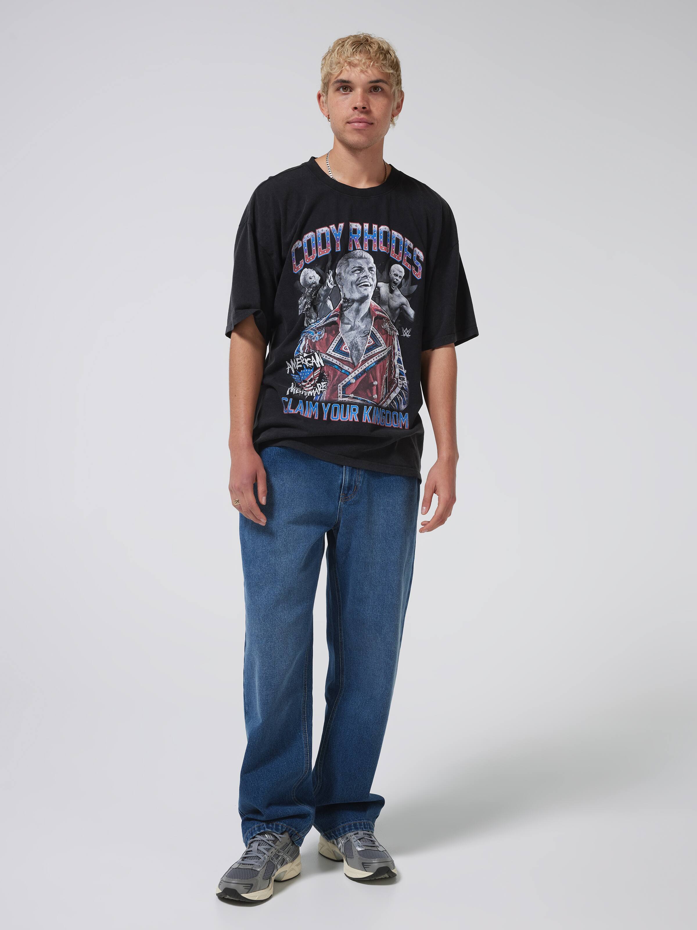 World Wrestling Entertainment Cody Rhodes Oversized Tee