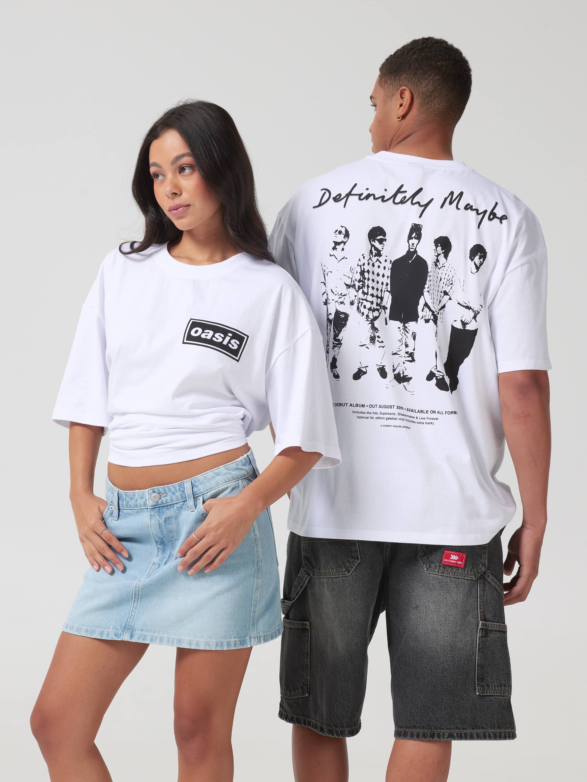 Oasis Definitely Maybe Oversized Tee