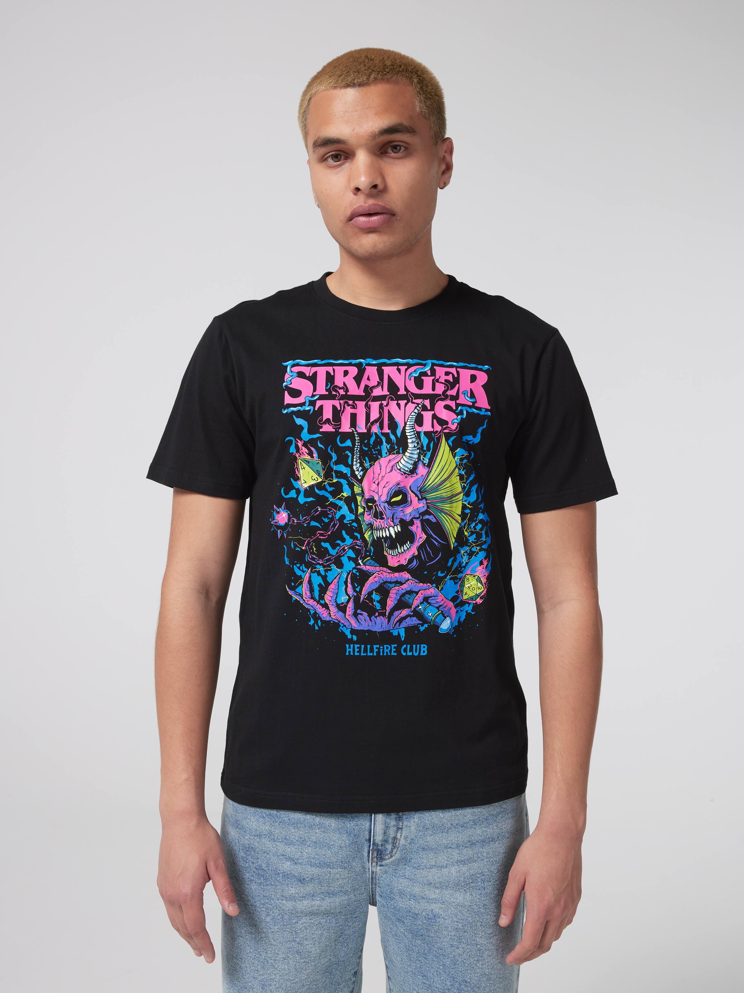 Stranger Things Neon Short Sleeve Tee