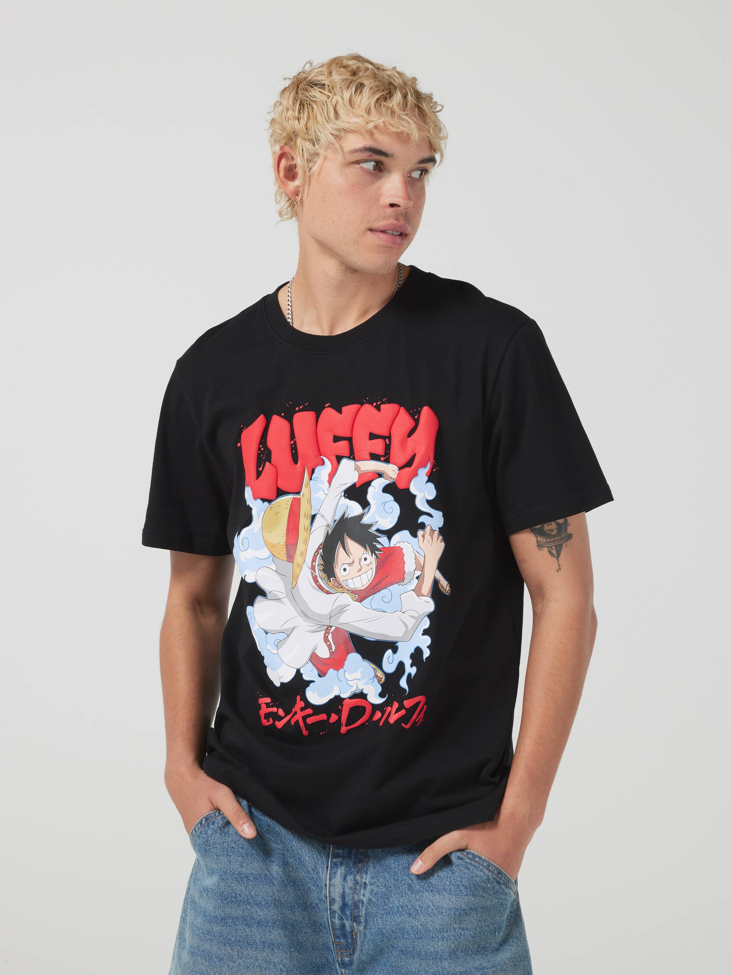 One Piece Luffy Short Sleeve Tee