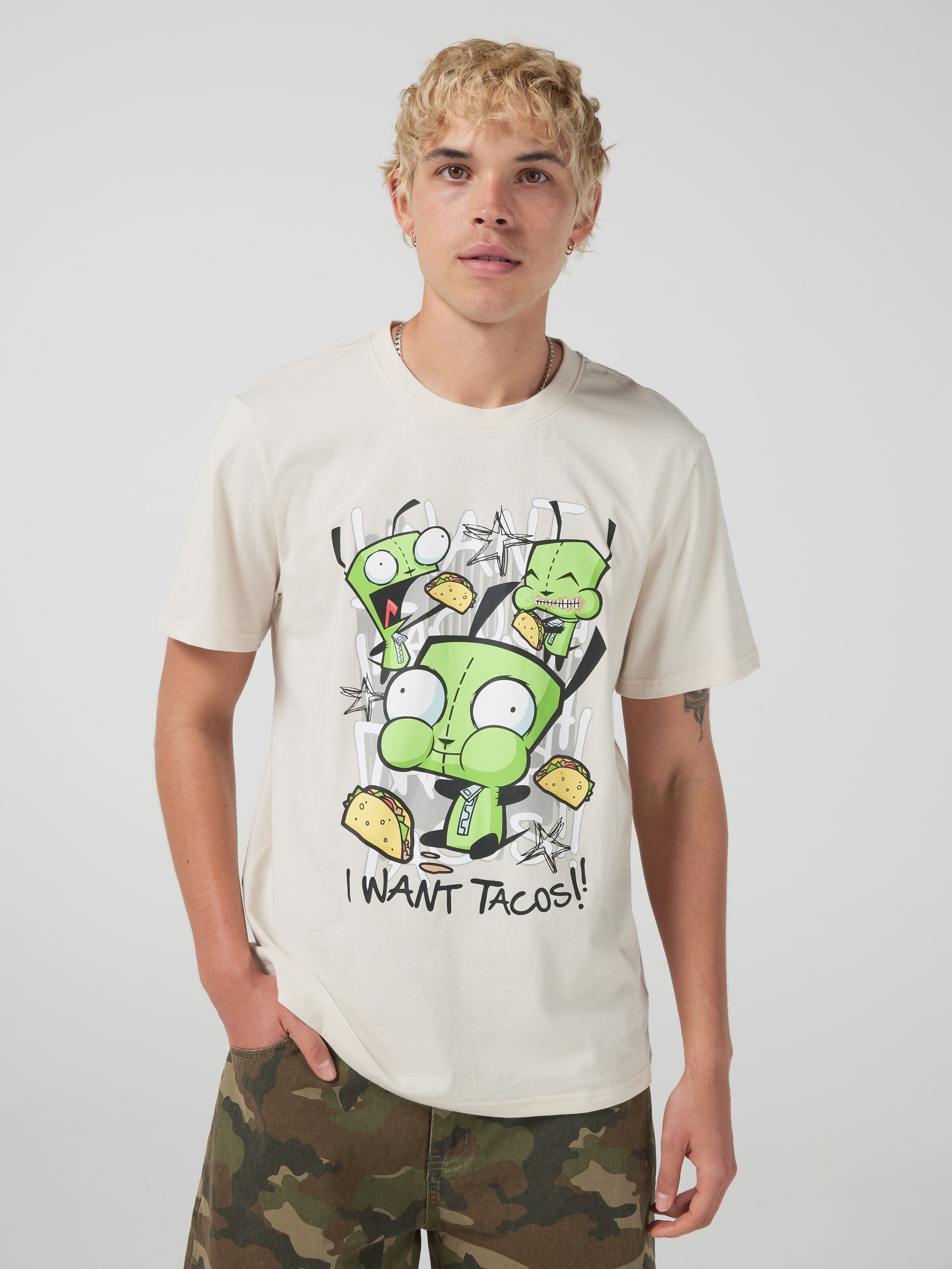 Invader Zim Tacos Short Sleeve Tee