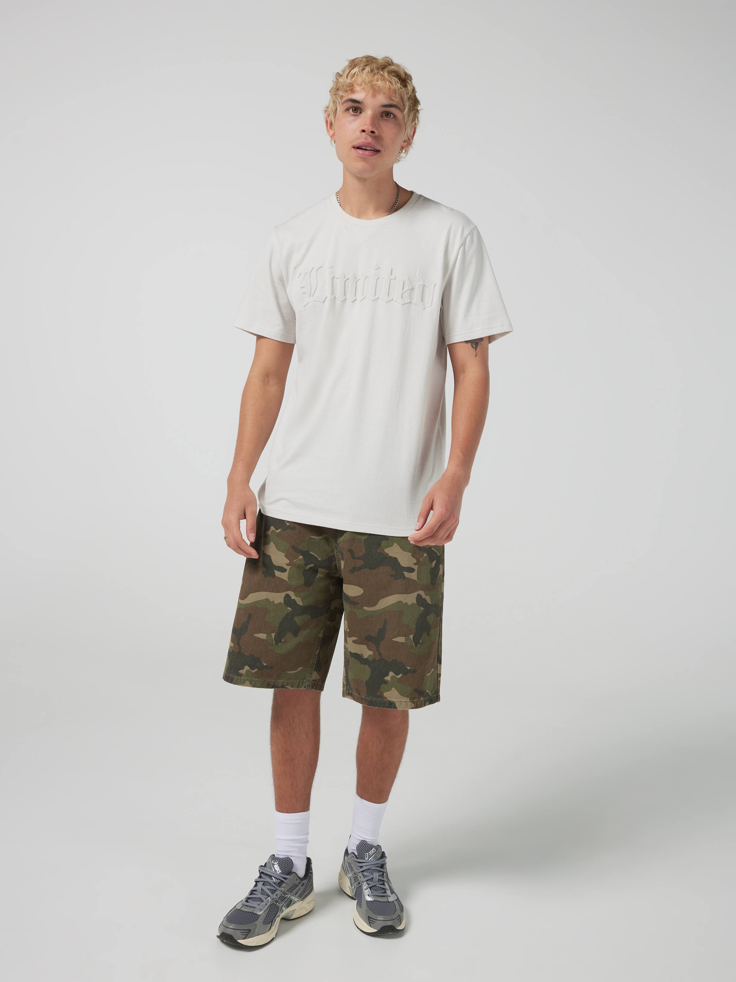 Embossed Limited Short Sleeve Tee
