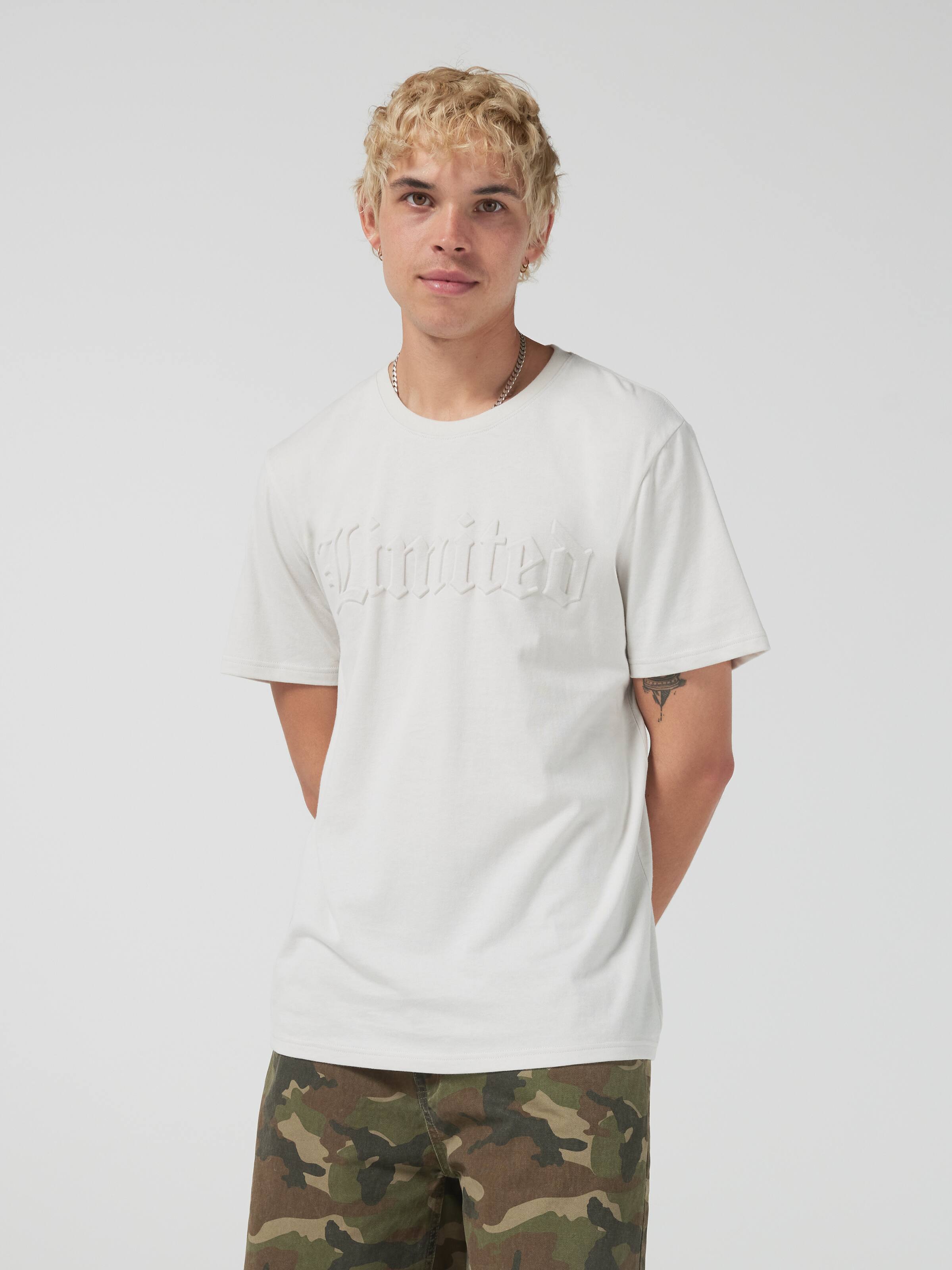 Embossed Limited Short Sleeve Tee