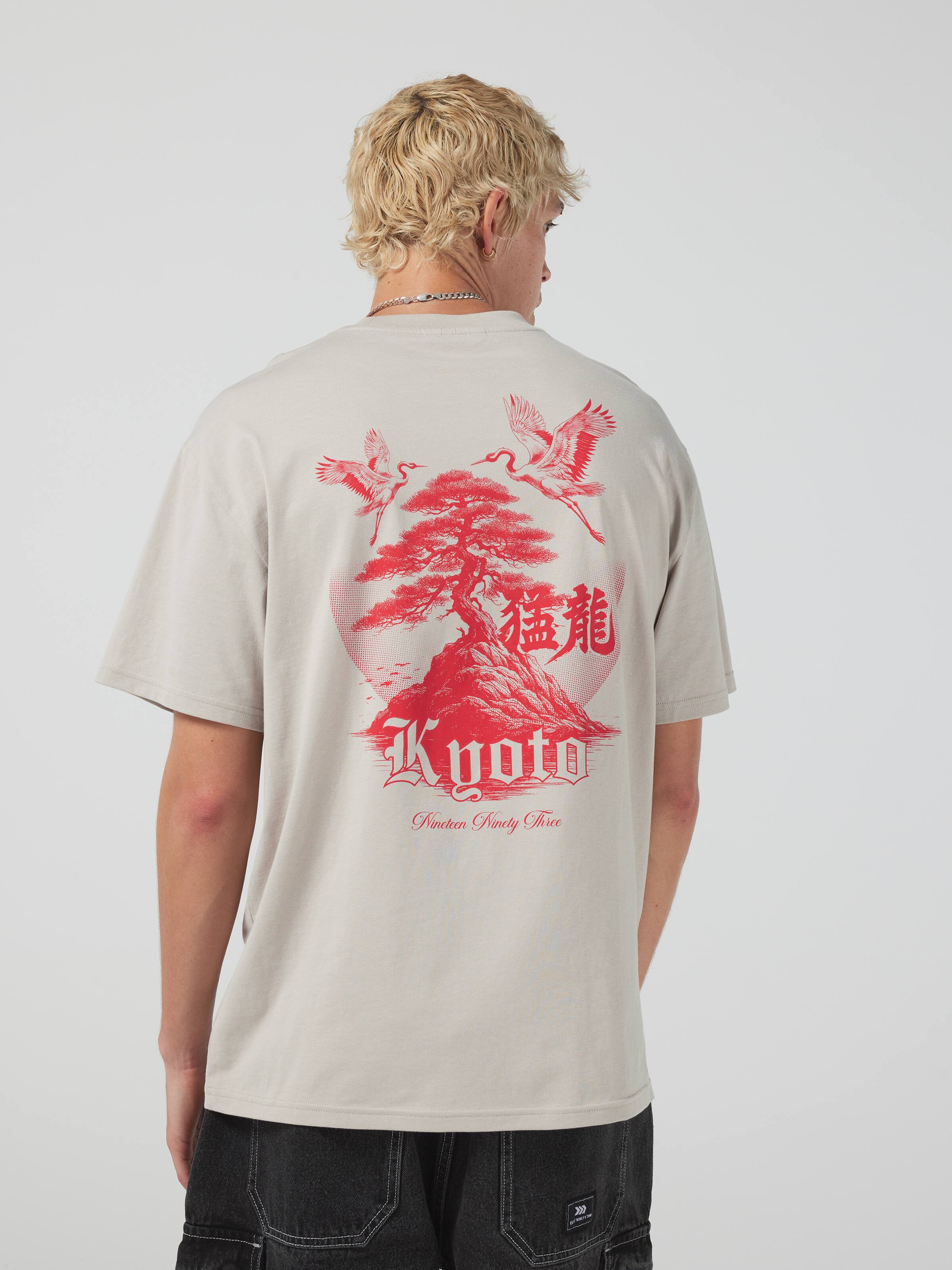 Japan Kyoto Bird Relax Short Sleeve Tee