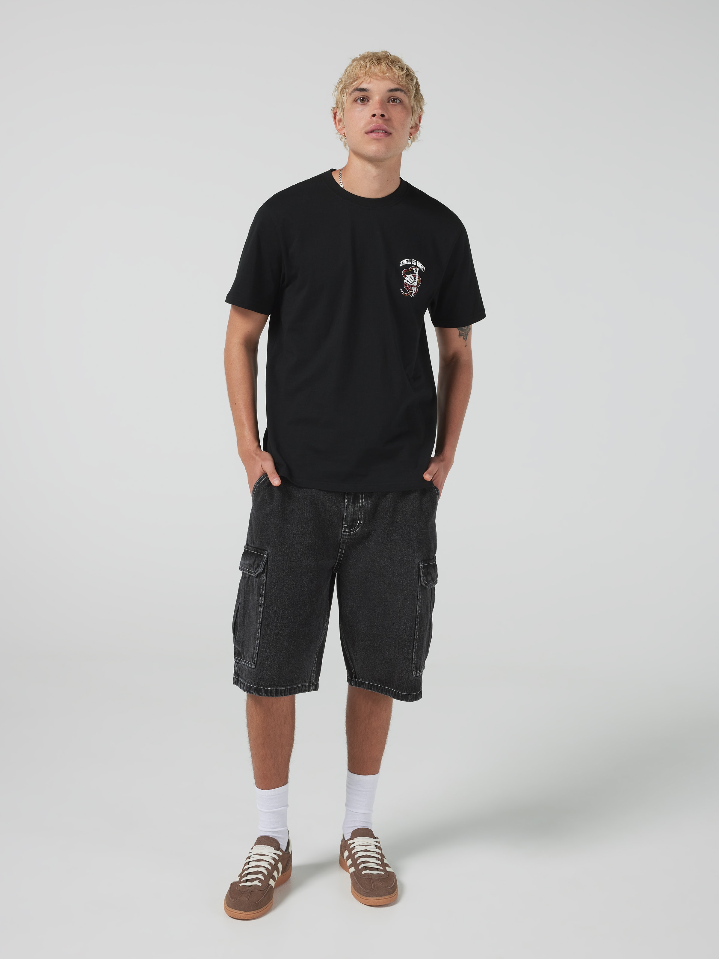 Slogan She'll Be Right Short Sleeved Tee