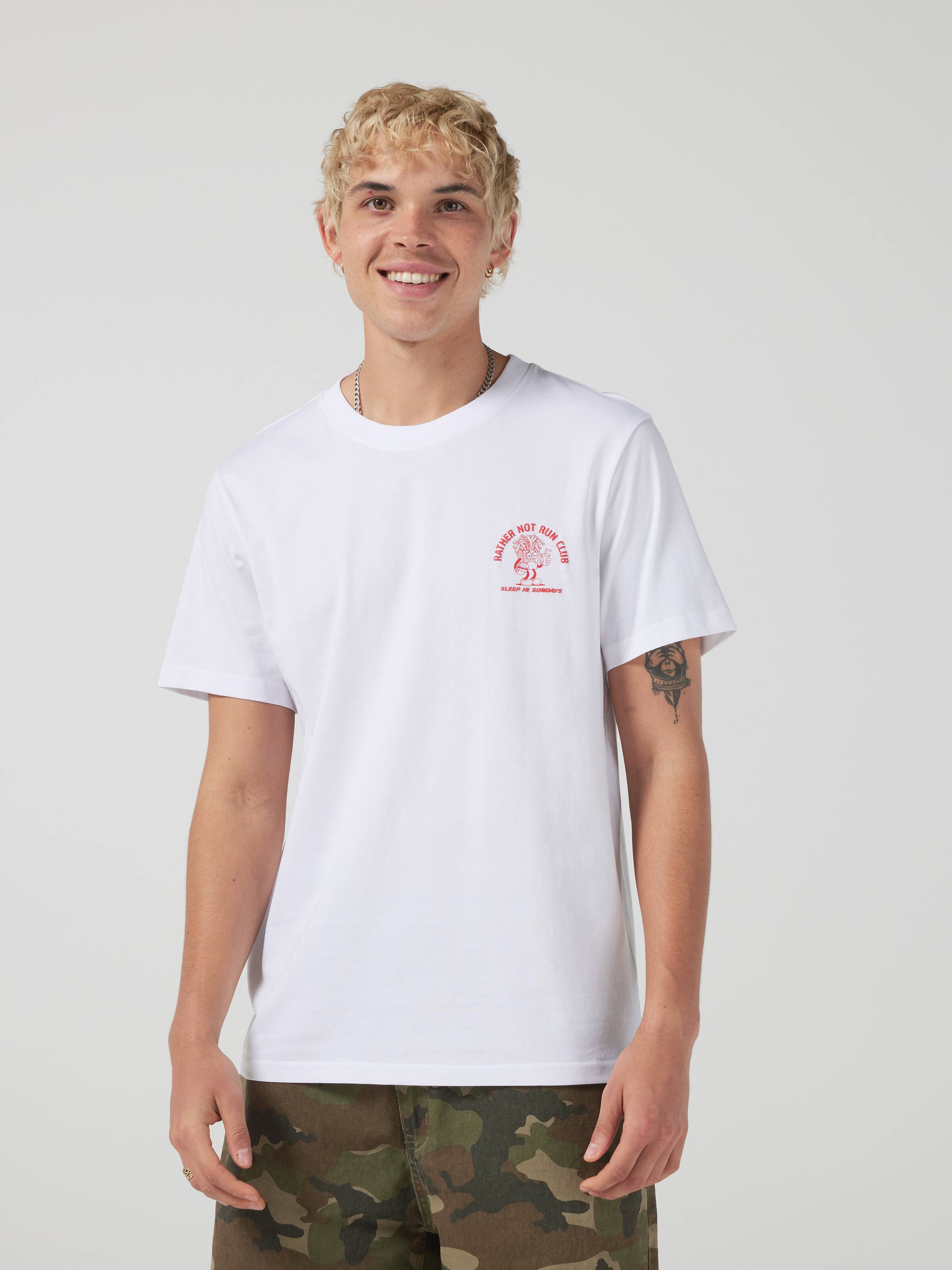 Novelty Not Run Club Short Sleeve Tee