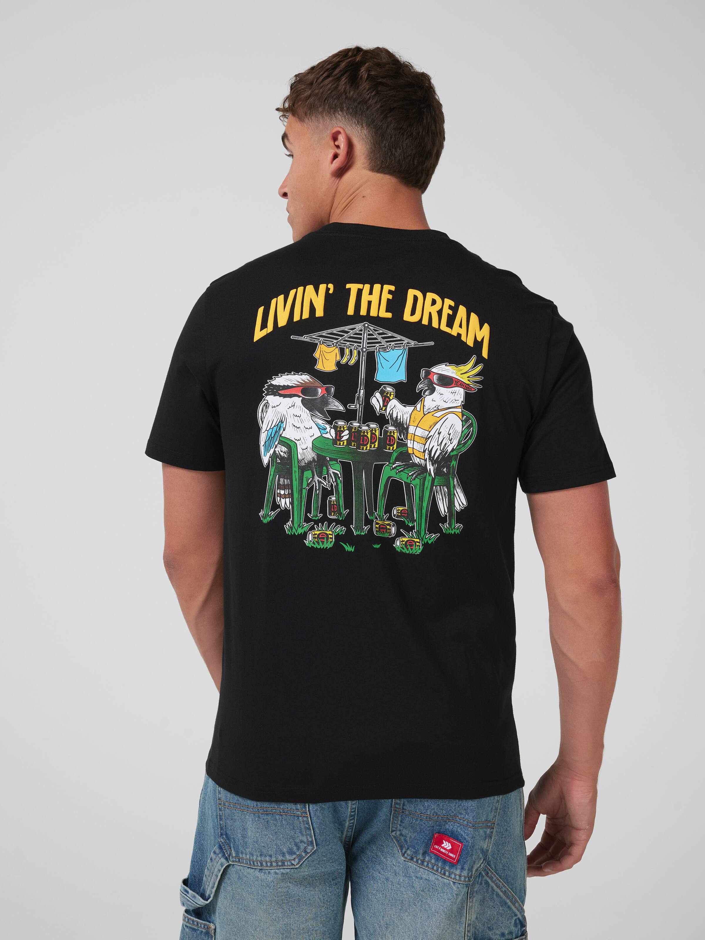 Novelty Livin Dream Short Sleeve Tee
