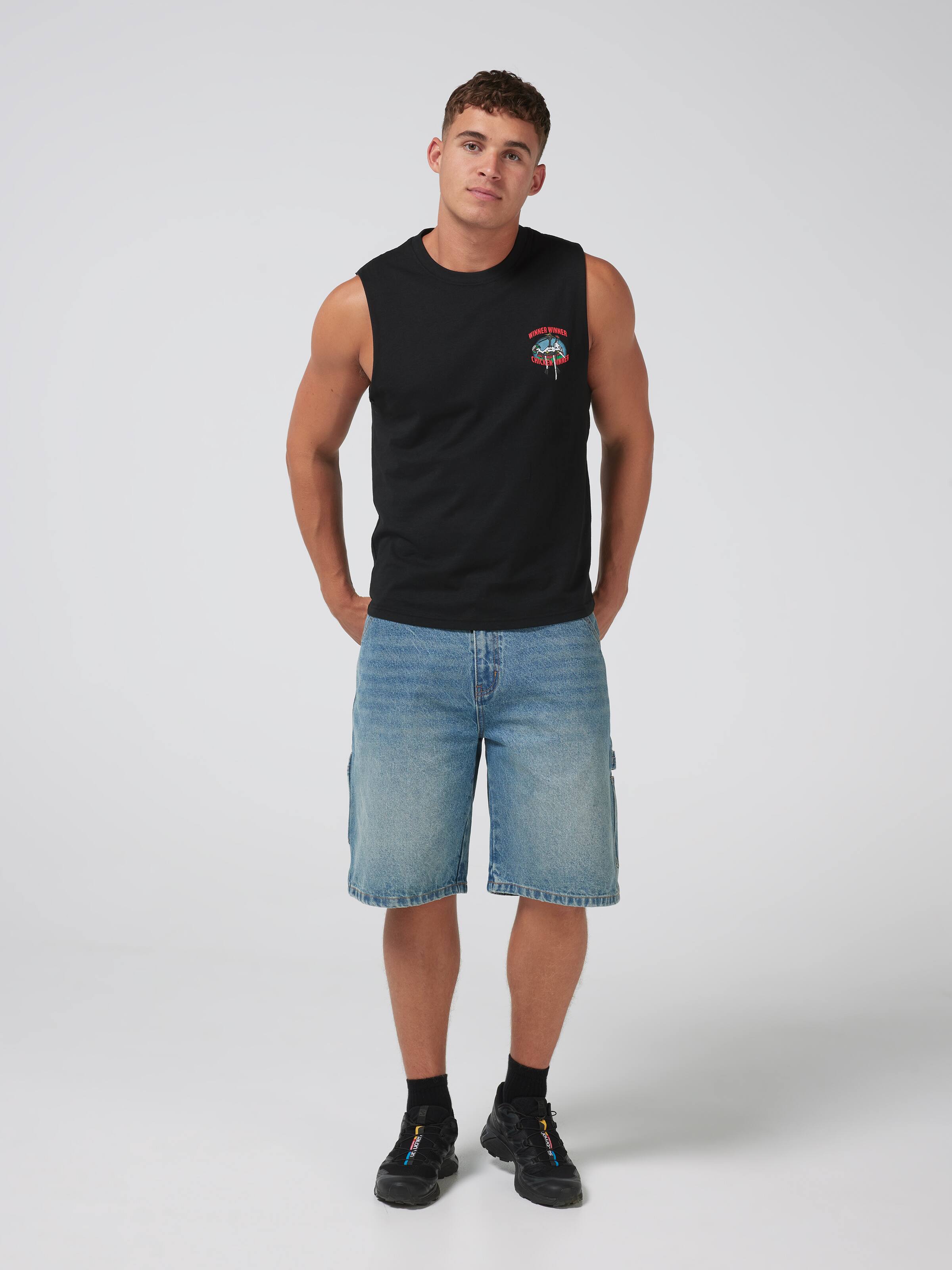 Novelty Bin Chicken Muscle Tee