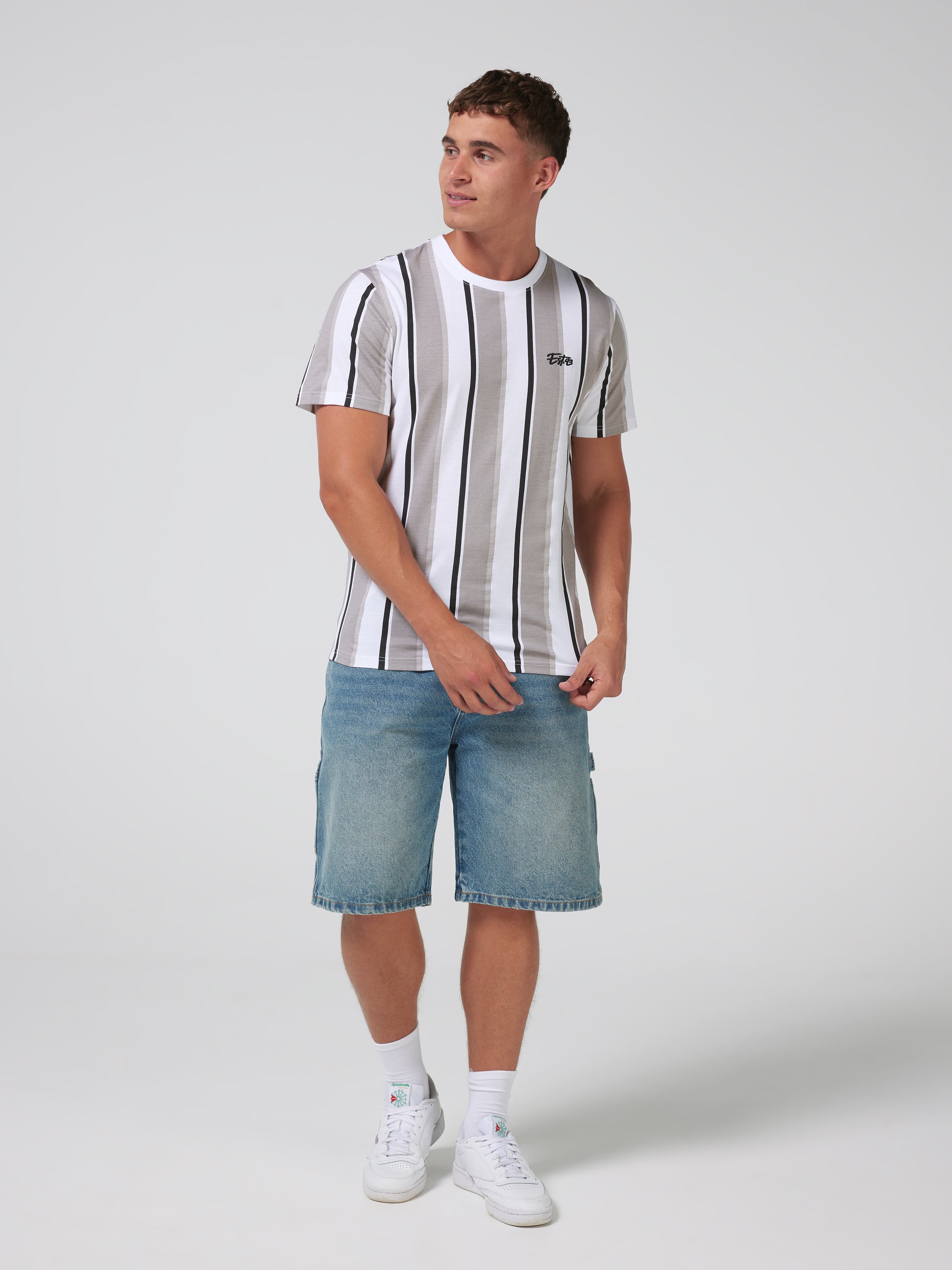 V Stripe 93 Short Sleeve Tee
