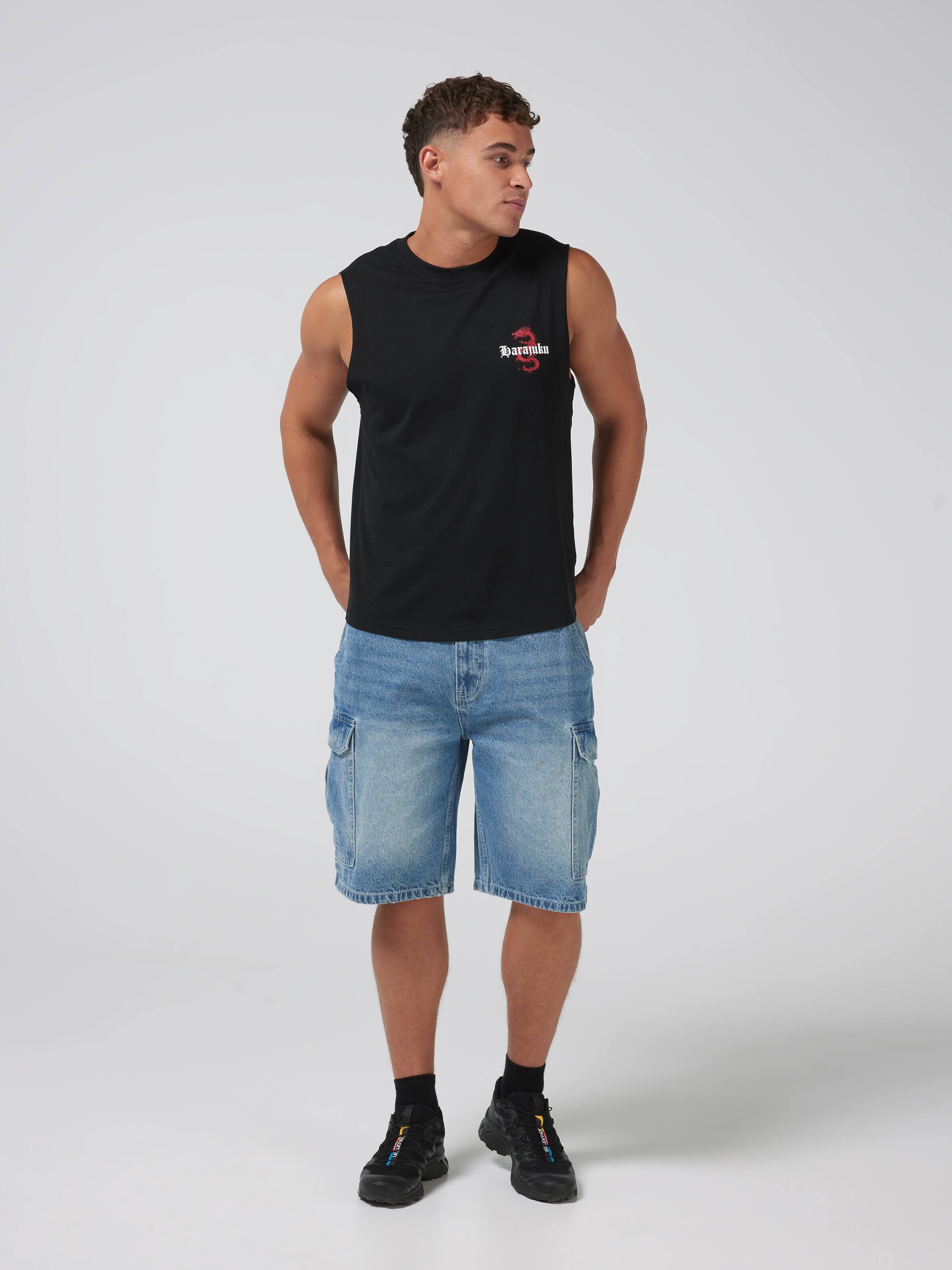 Japan Dragon Muscle Tee