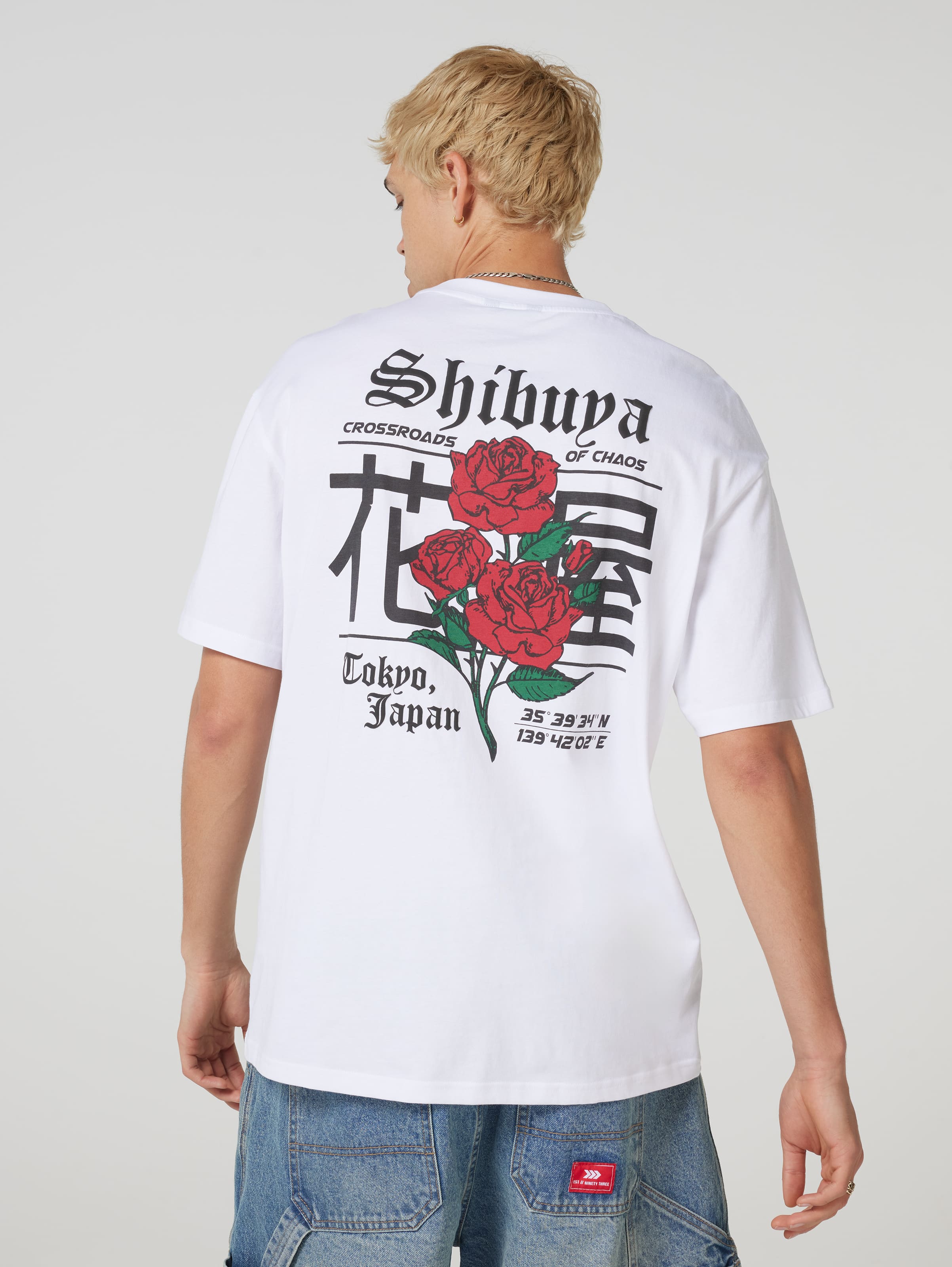 Japan Rose Shibuya Relax Short Sleeve Tee