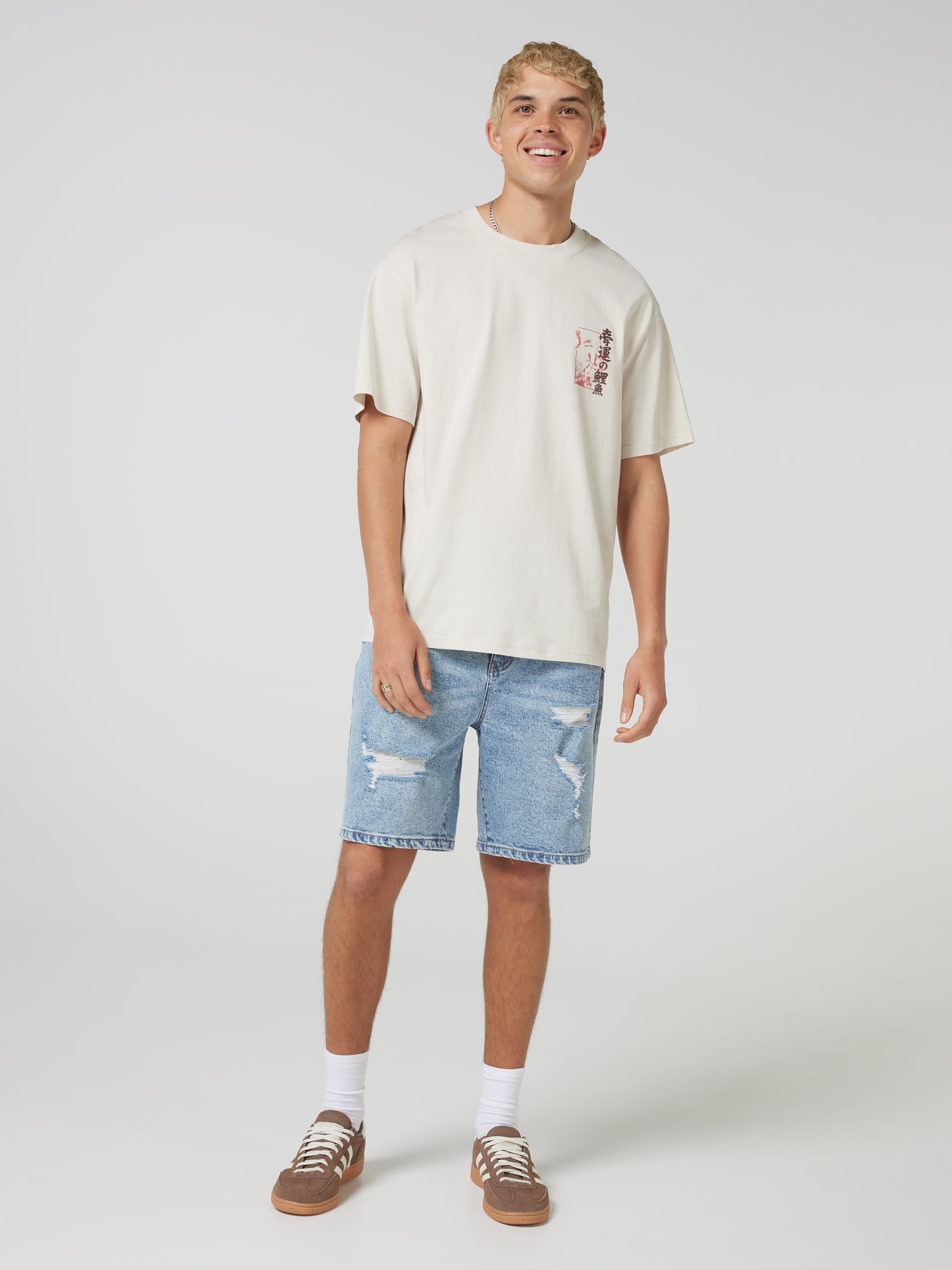 Japan Multi Icon Relax Short Sleeve Tee