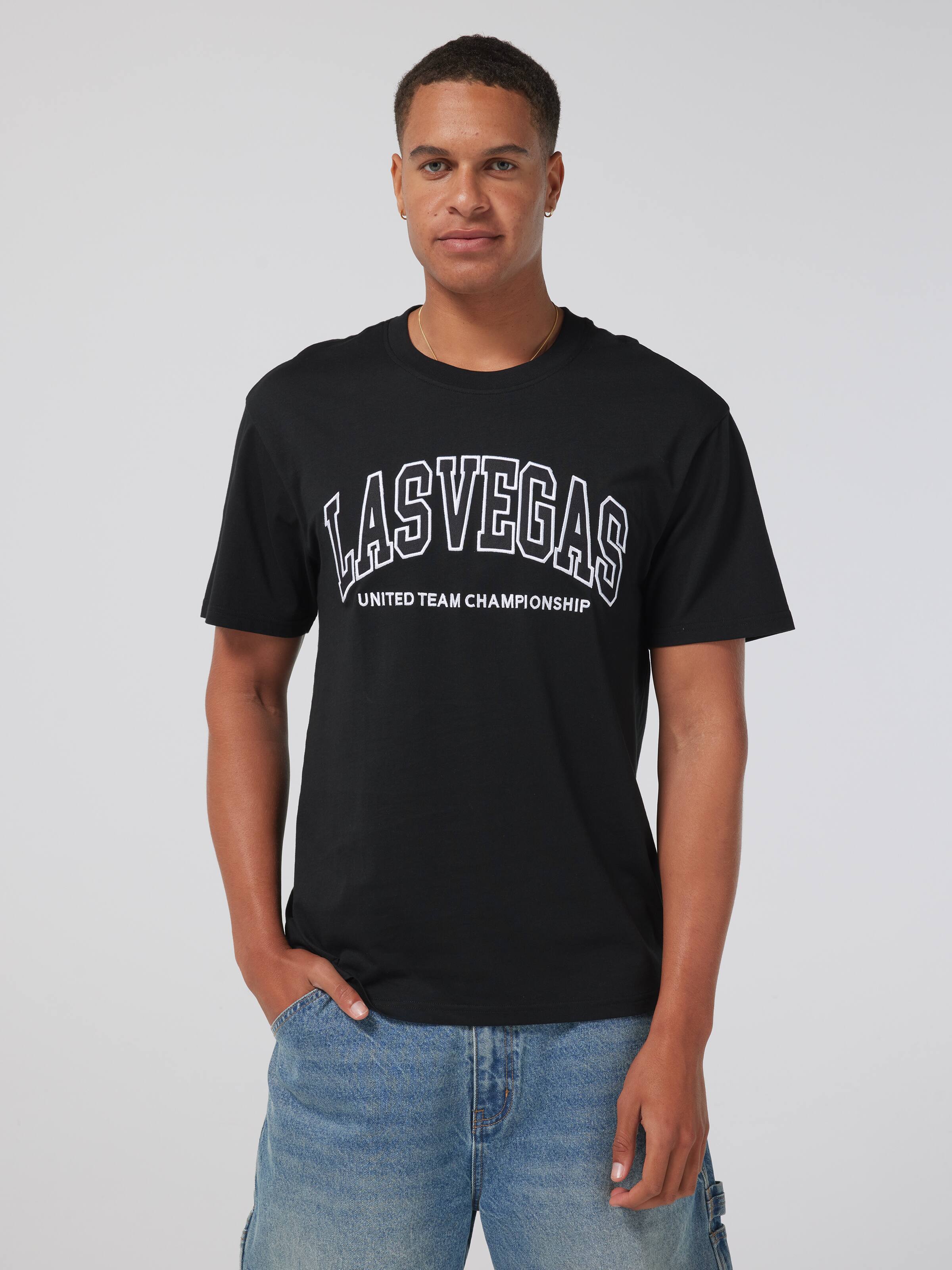 Embroidered Las Vegas Relax Short Sleeve Tee