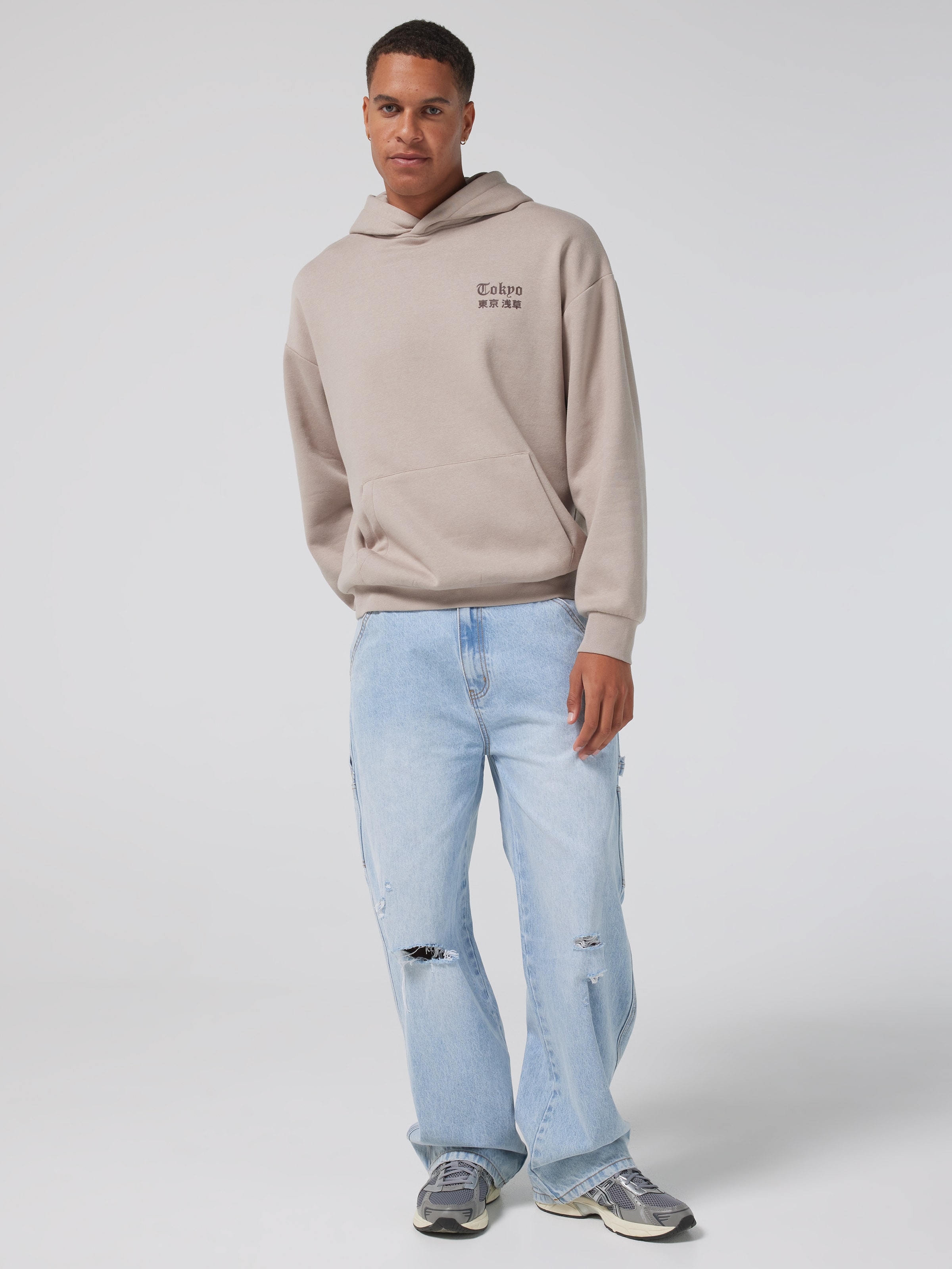 Japan Dragon Oversized Hoodie