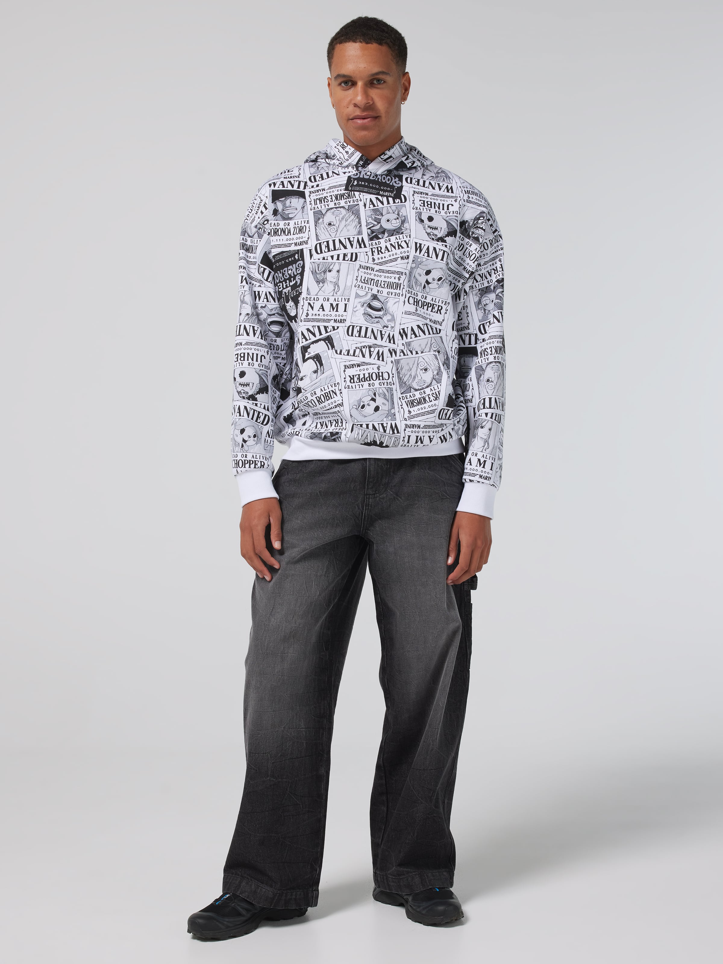 One Piece Wanted Oversized Hoodie