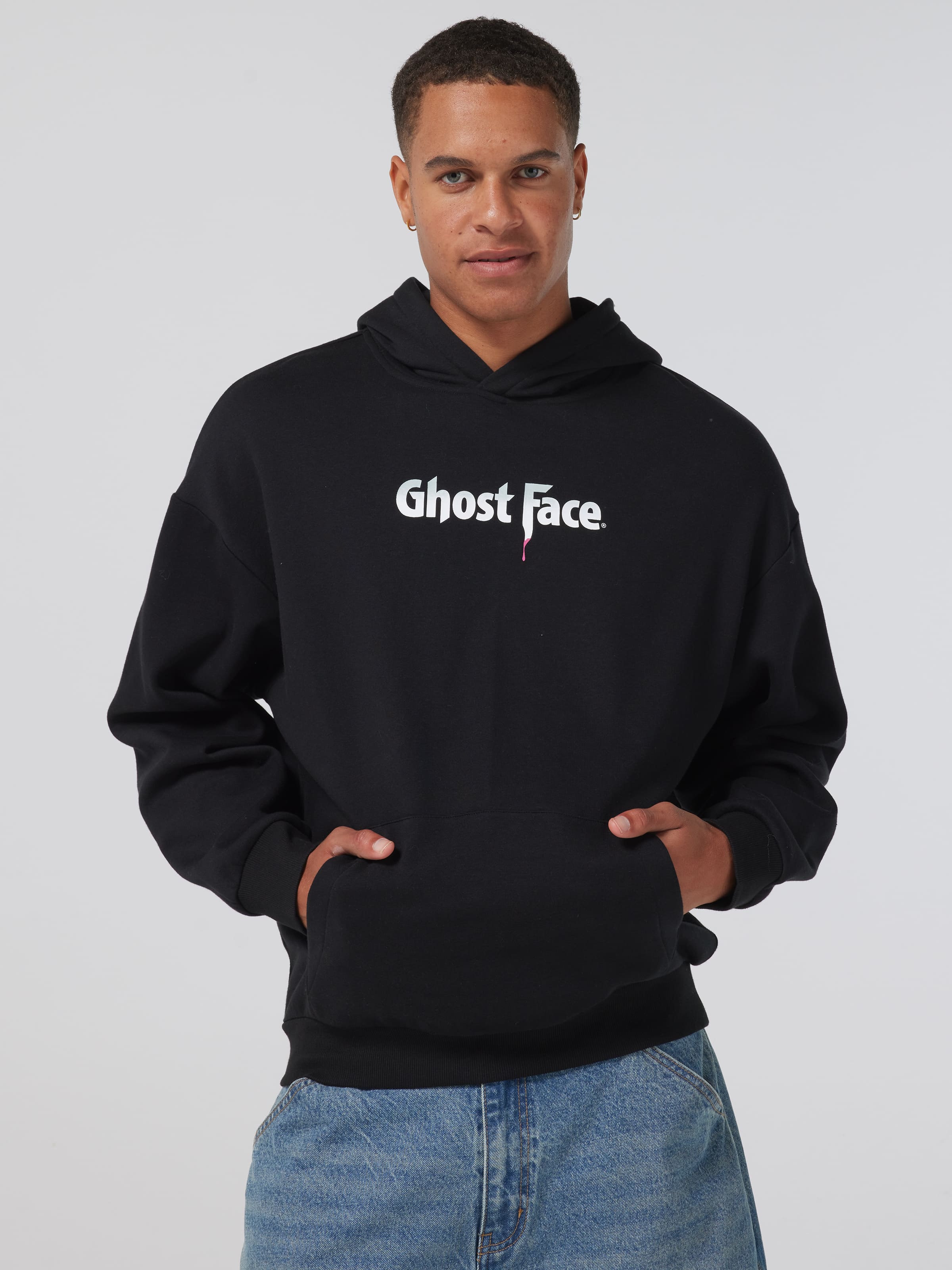 You Up Ghost Face Oversized Hoodie