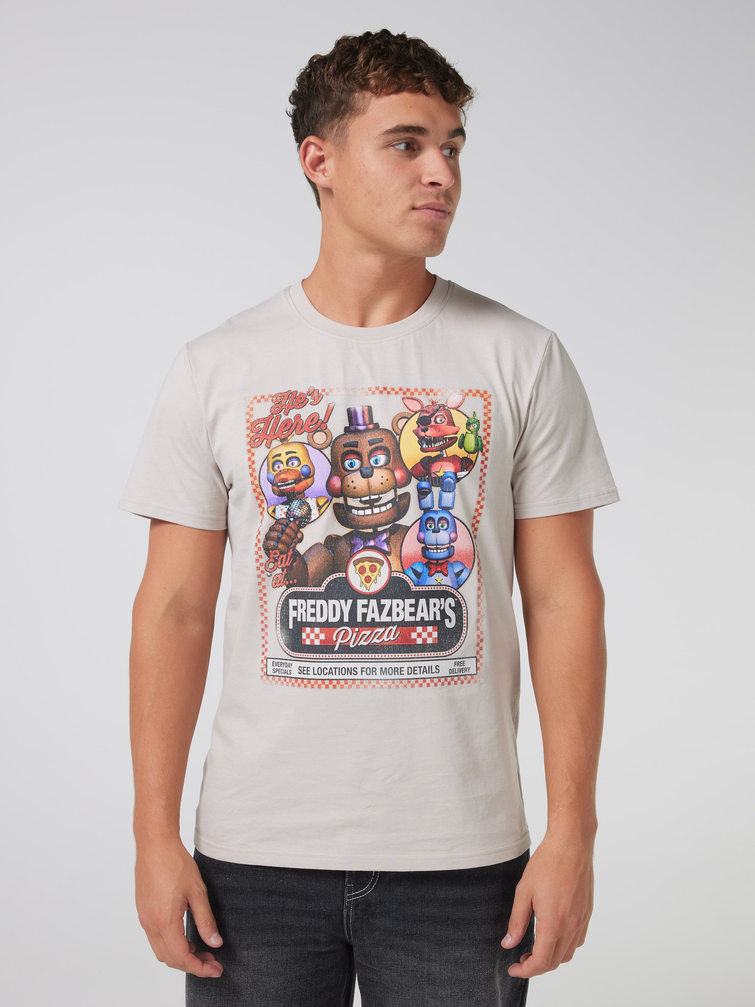 Five Nights At Freddys Fazbear Short Sleeve Tee
