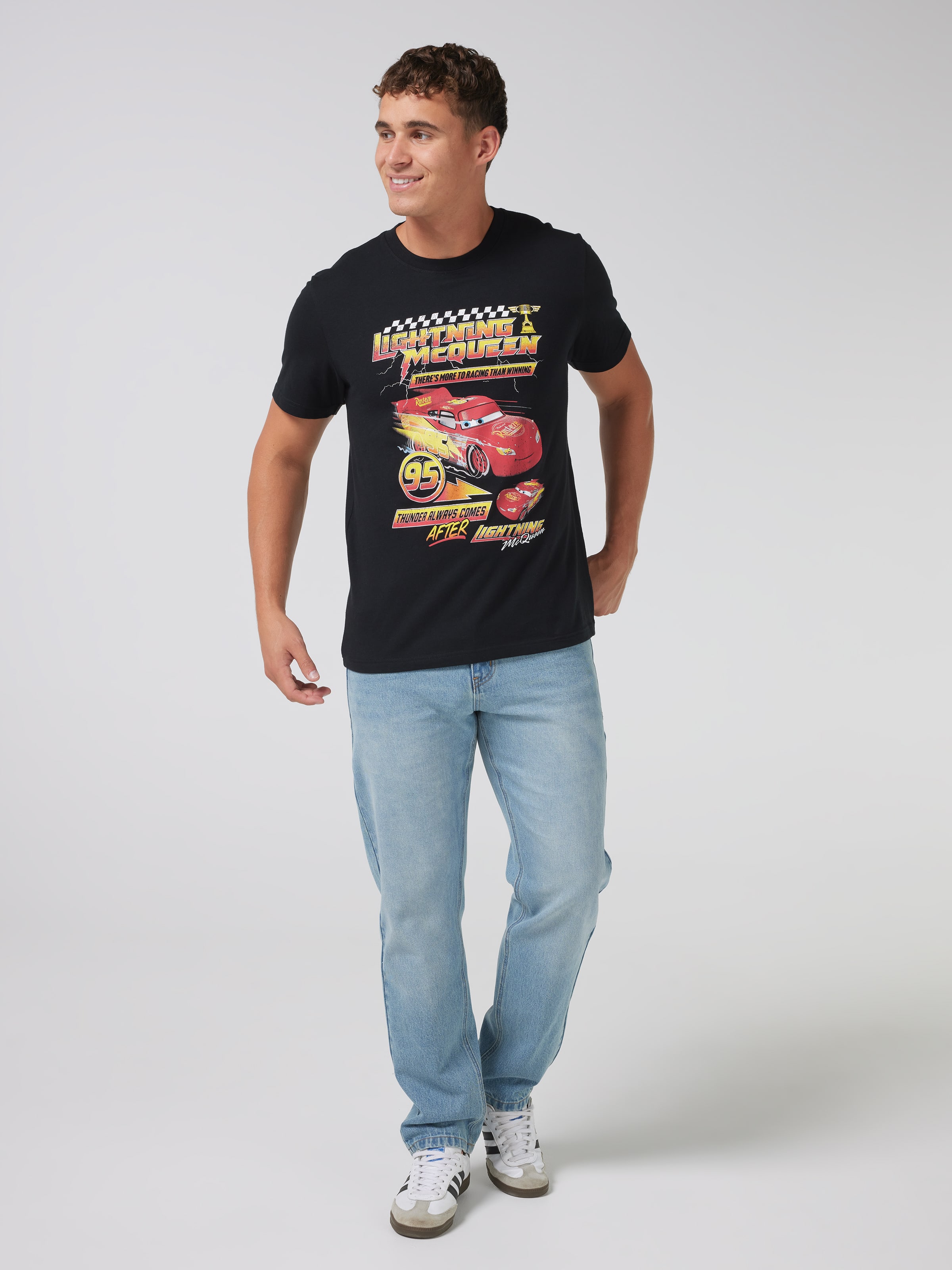 Cars Lightning Mcqueen Short Sleeve Tee