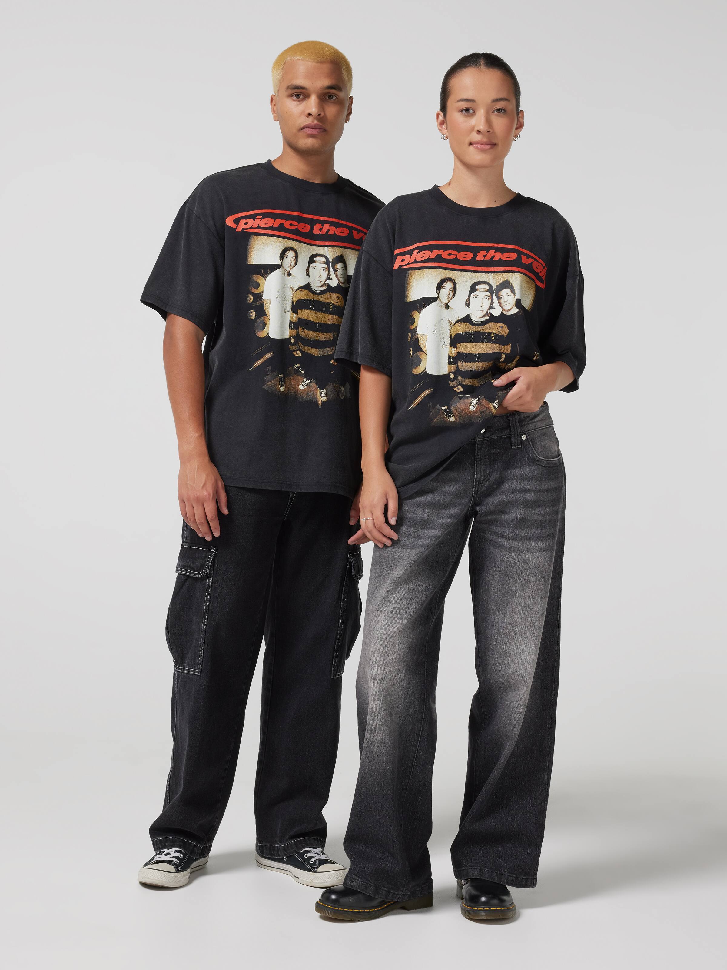 Pierce The Veil Trio Oversized Tee