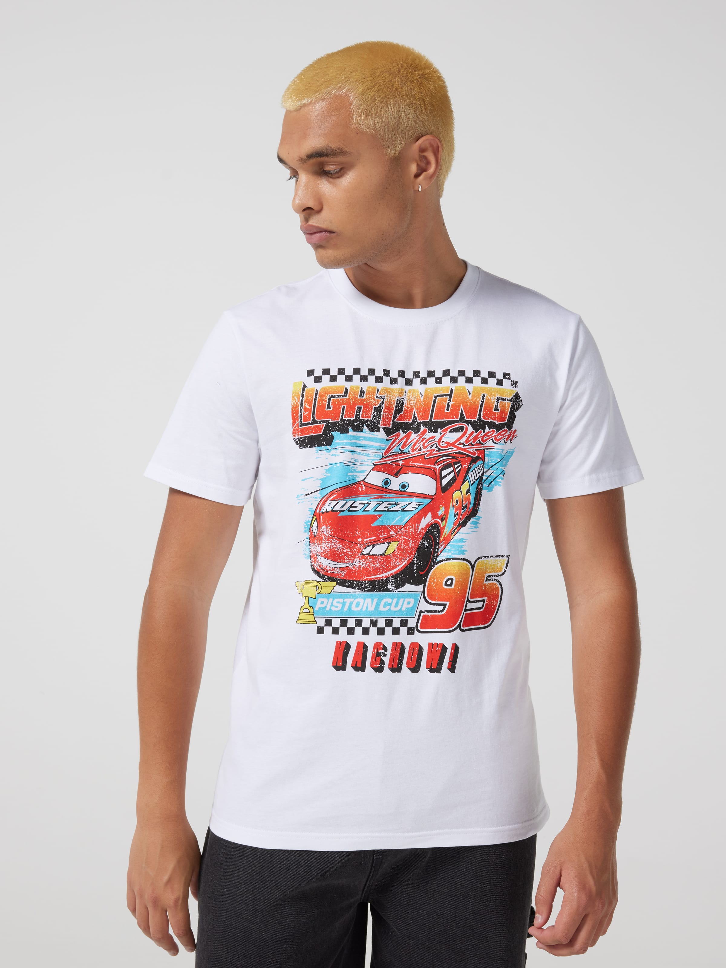 Cars Lightning Mcqueen Short Sleeve Tee