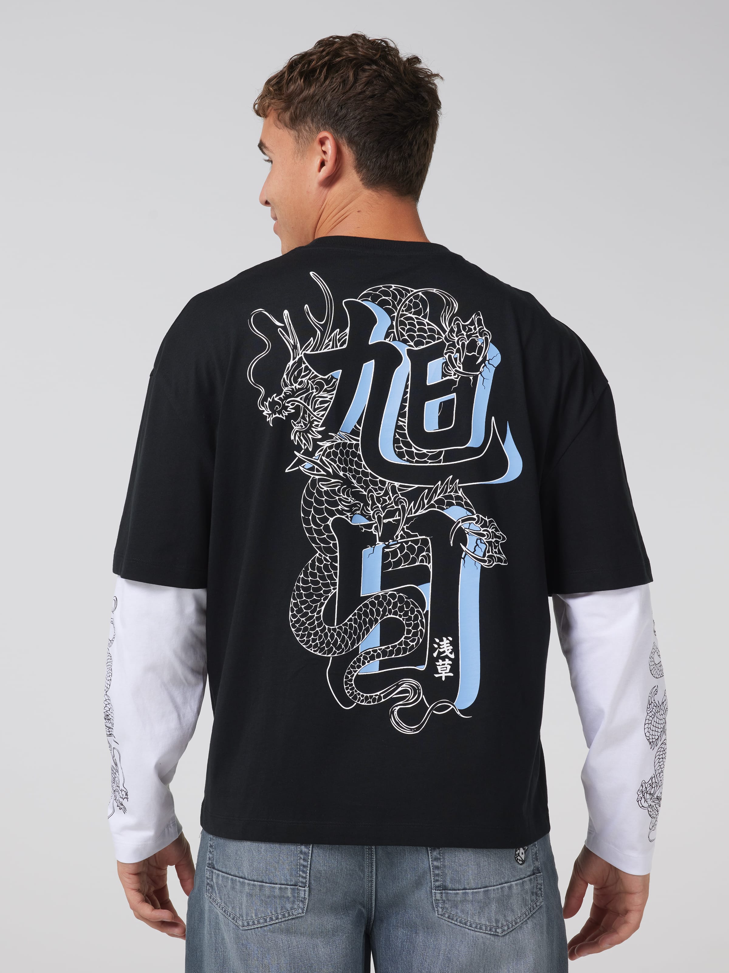 Japan Dragon Long Sleeve Tee