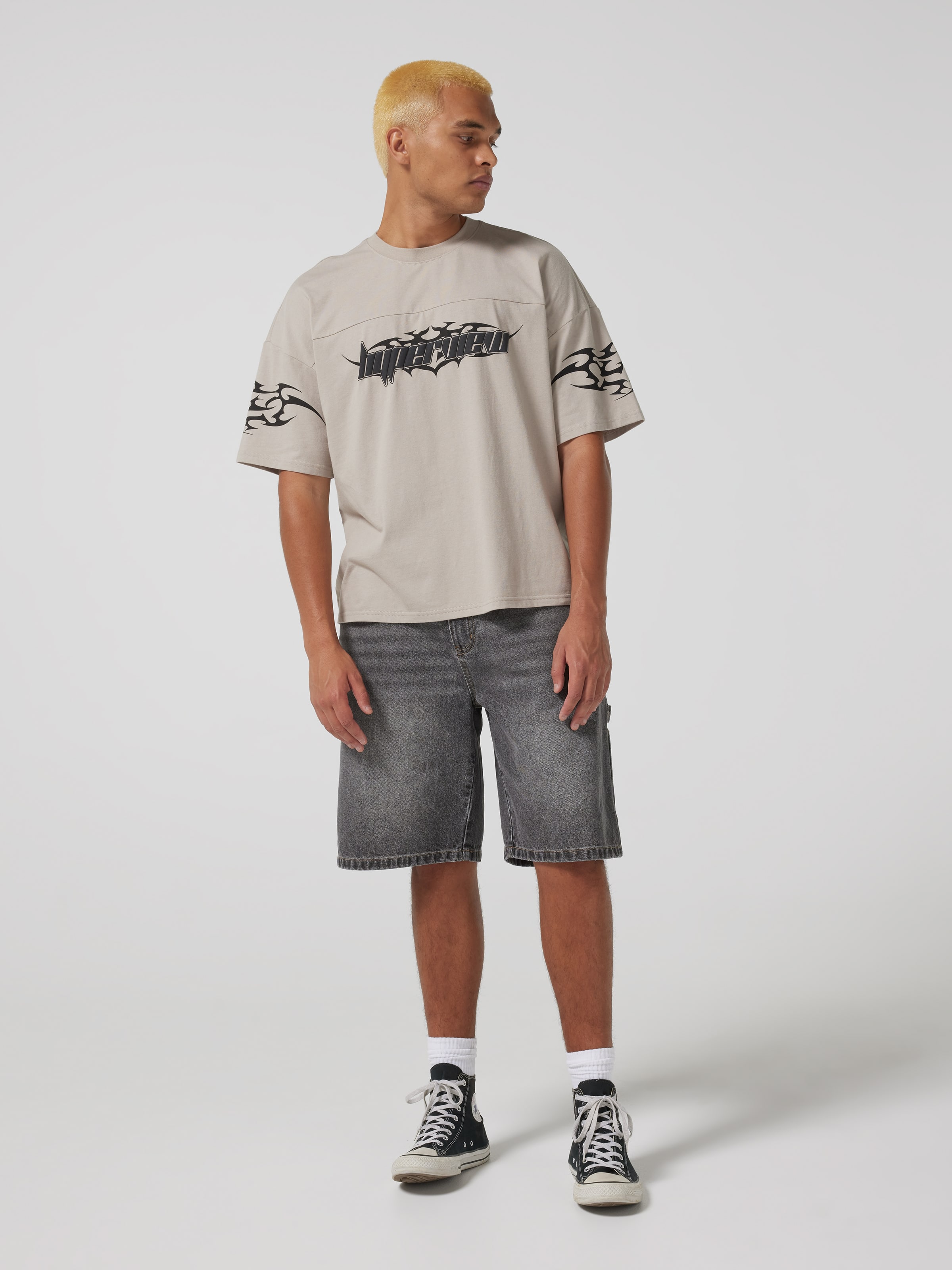 Sport Hyperview Boxy Jersey Tee
