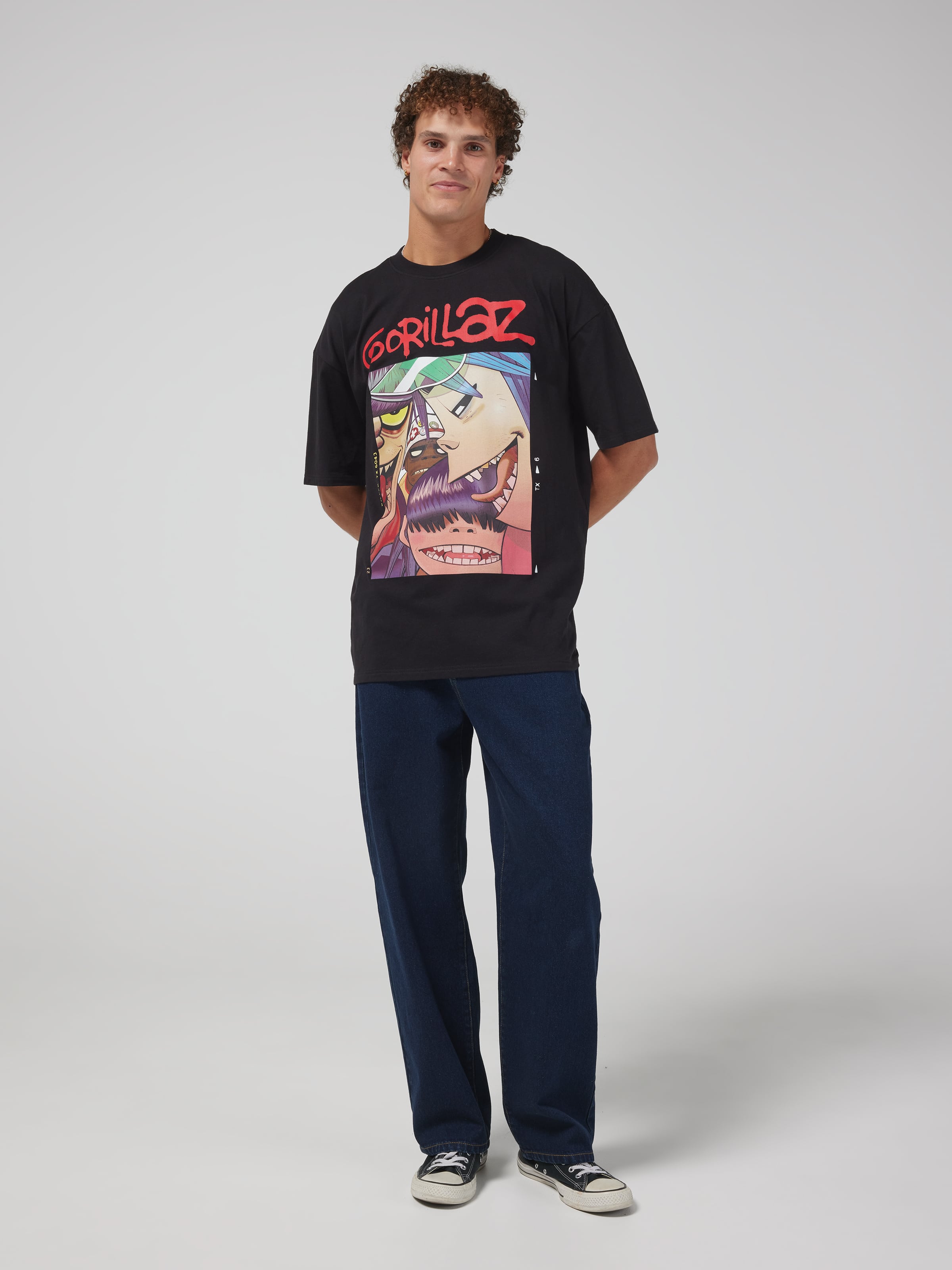 Gorillaz Mono Oversized Tee