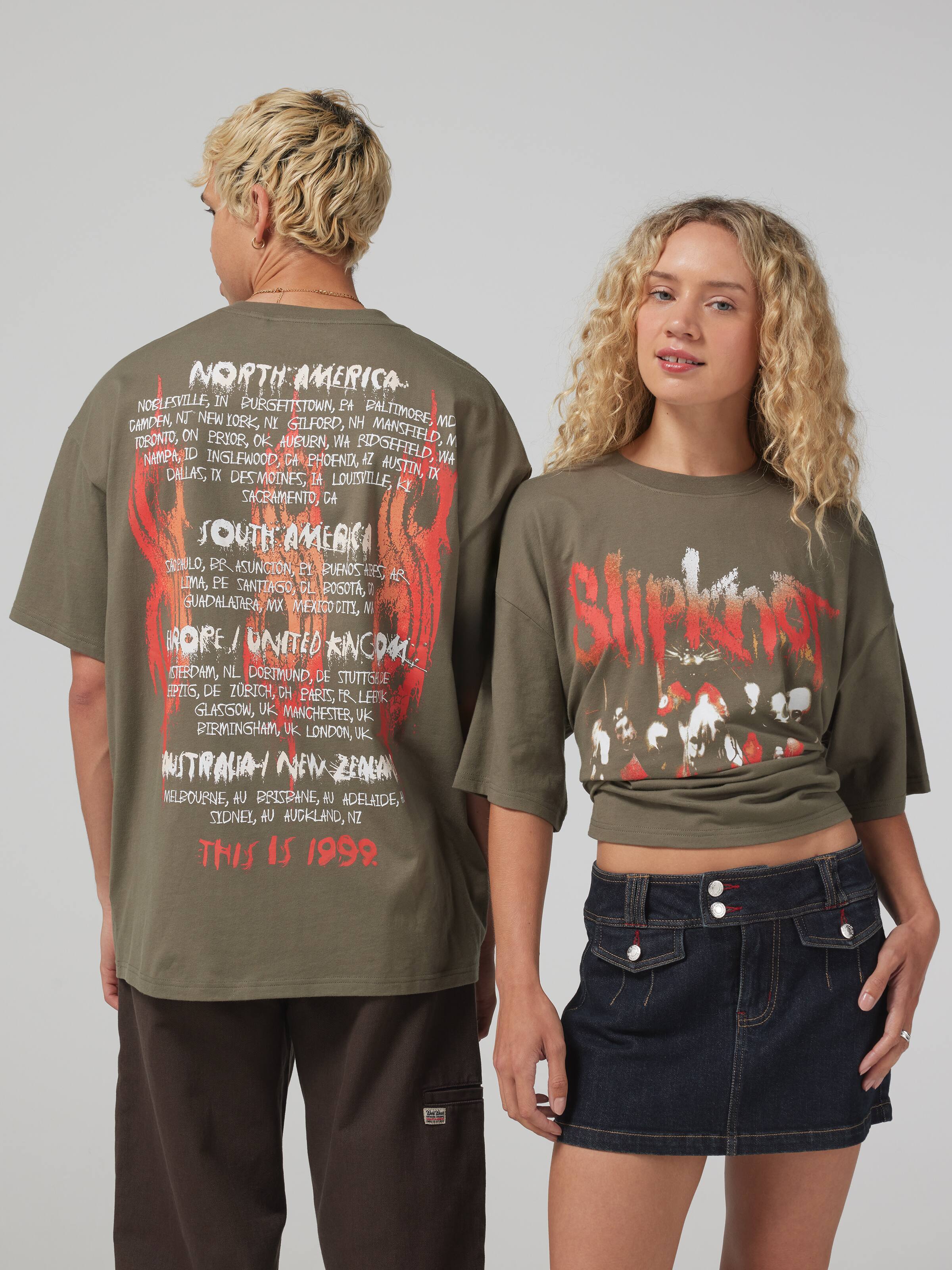 Dont Judge Slipknot Oversized Tee