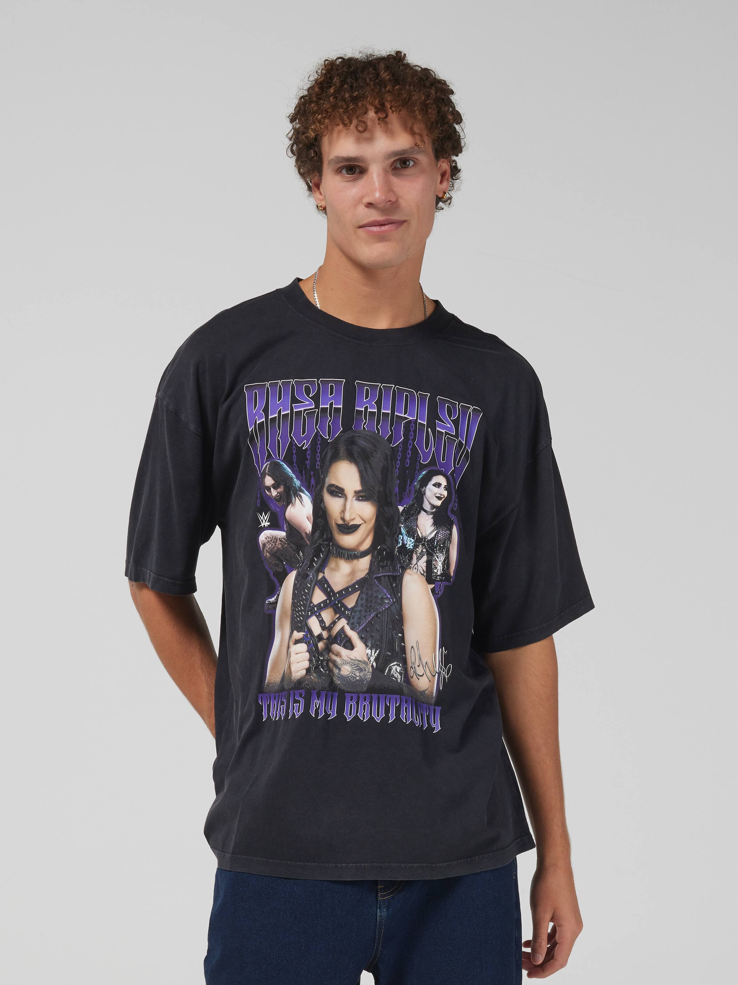 World Wrestling Entertainment Rhea Ripley Oversized Tee