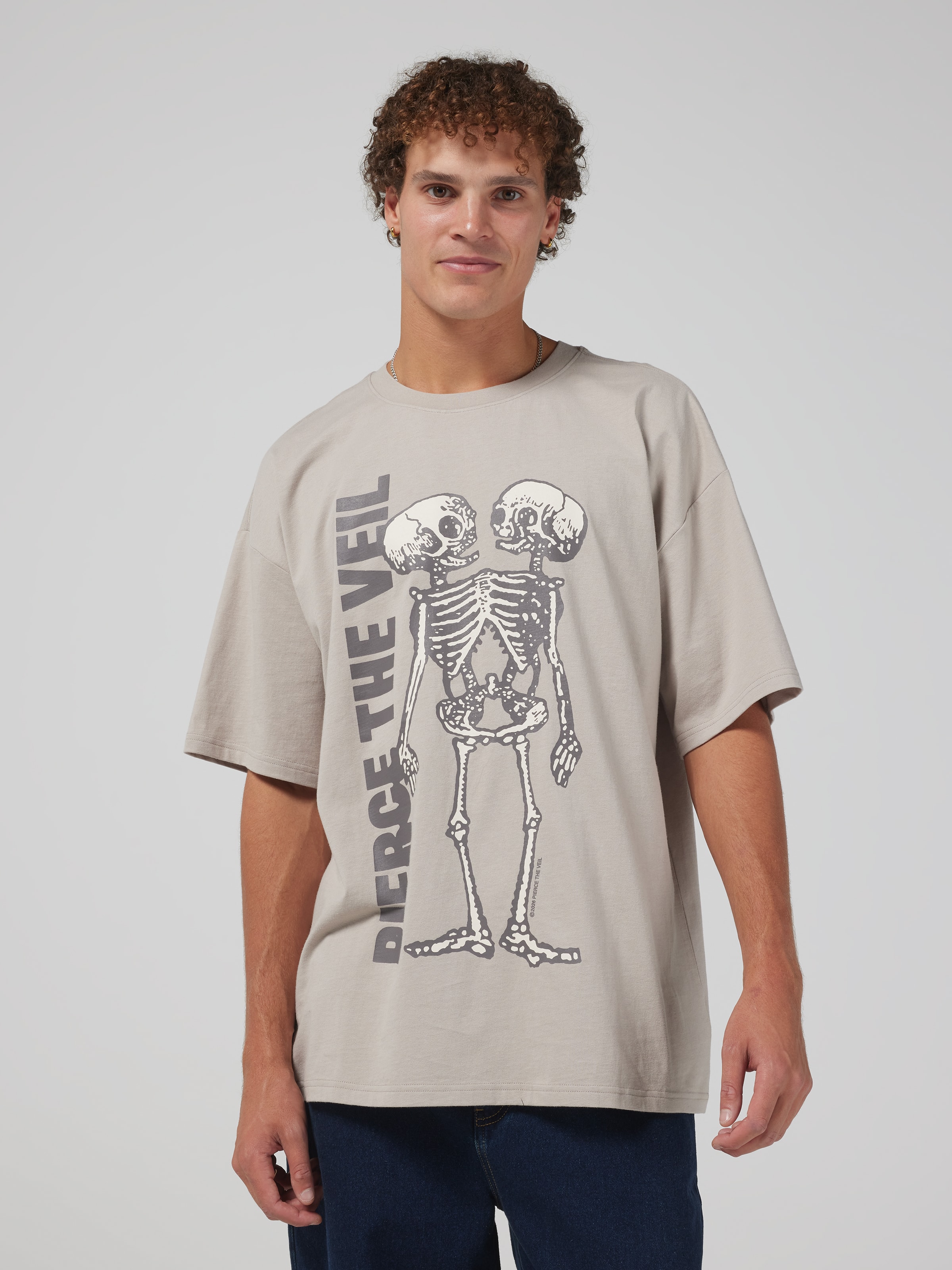 Pierce The Veil Skeleton Oversized Tee