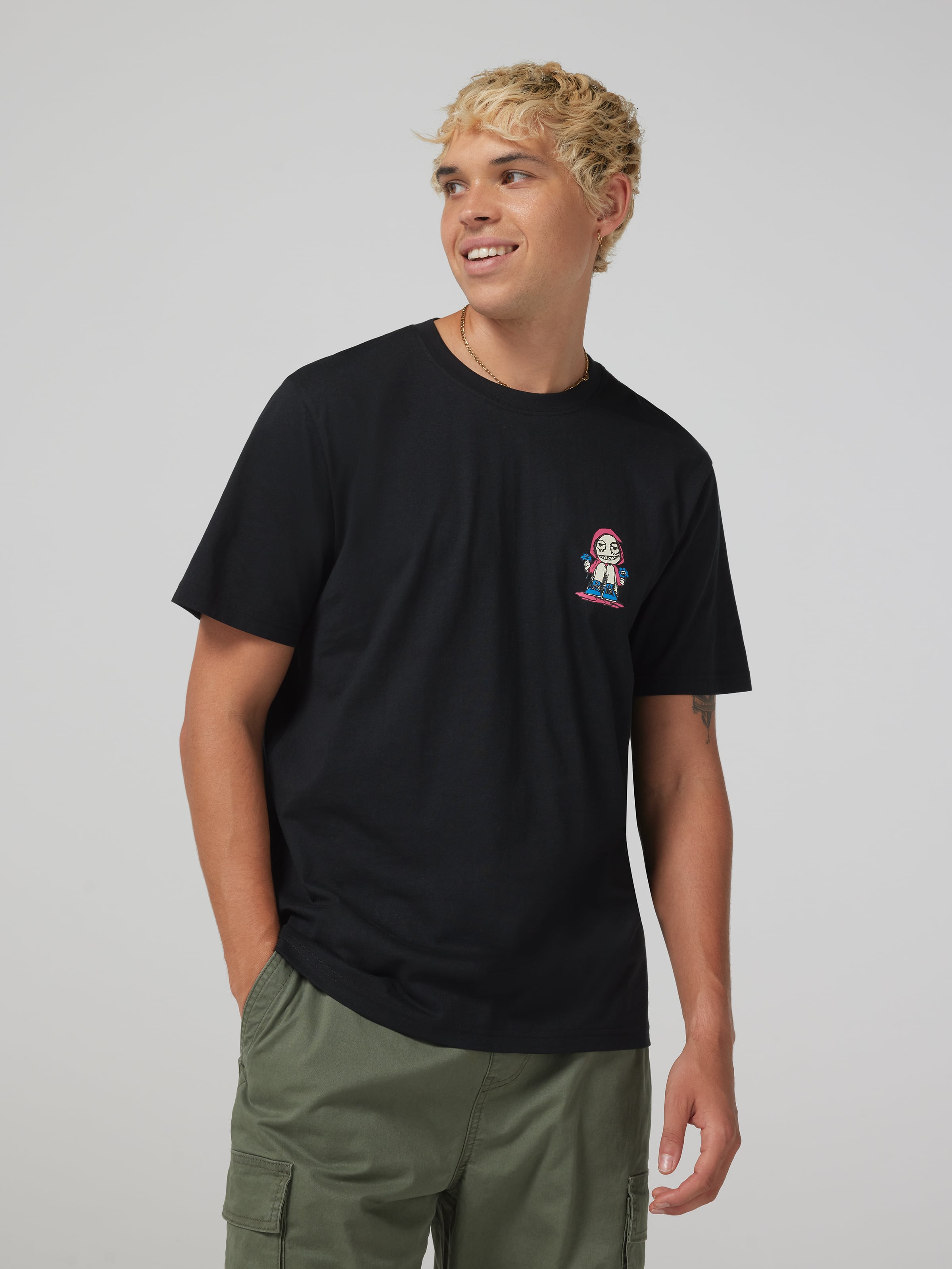 Trippy Character Short Sleeve Tee