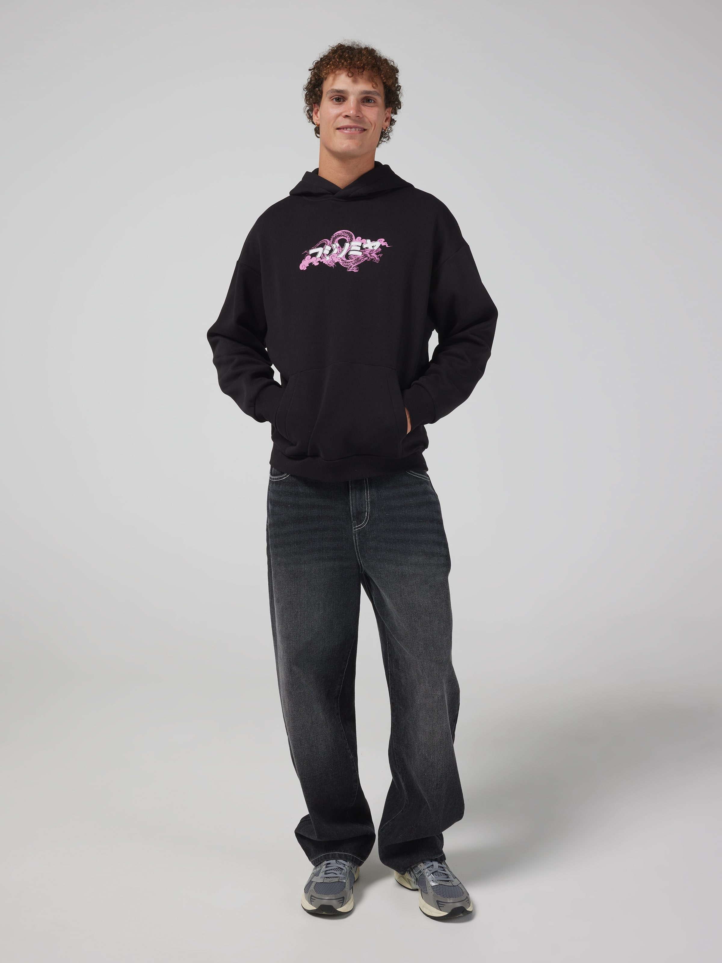 Japan Big Dragon Hoodie