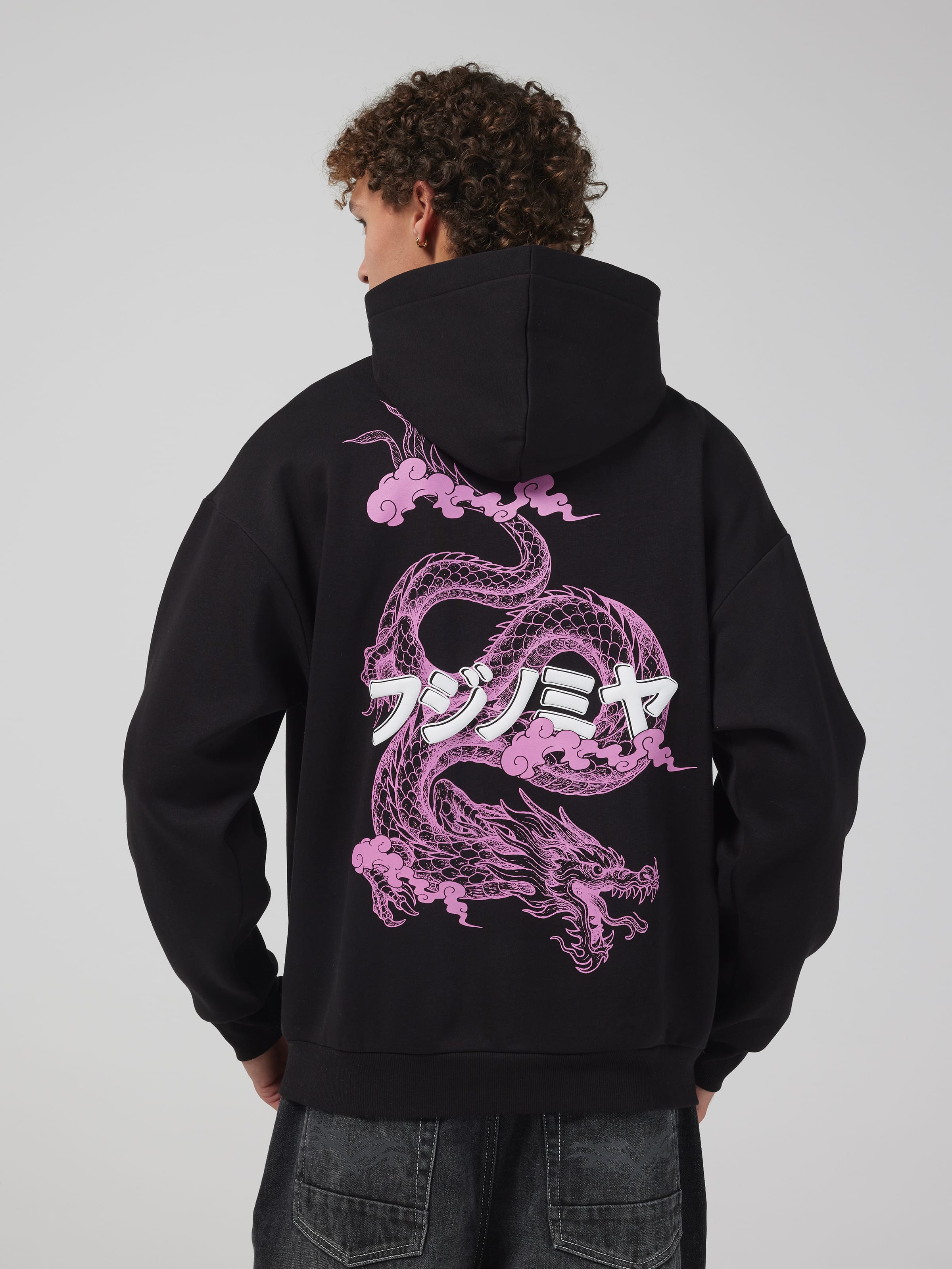 Japan Big Dragon Hoodie
