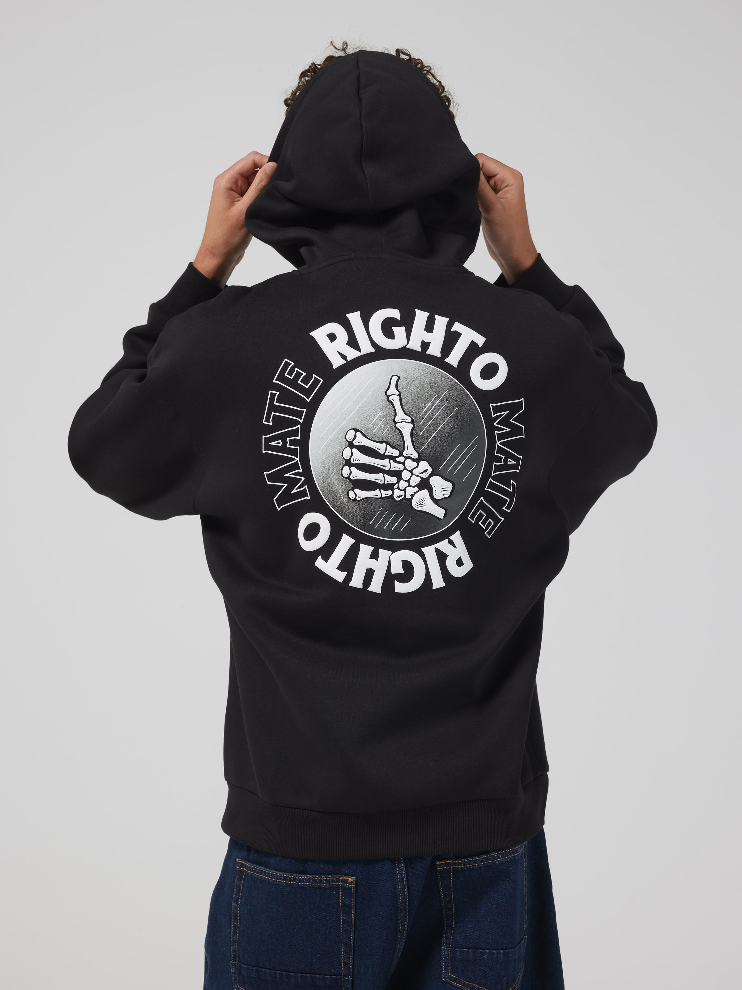 Slogan Righto Mate Hoodie