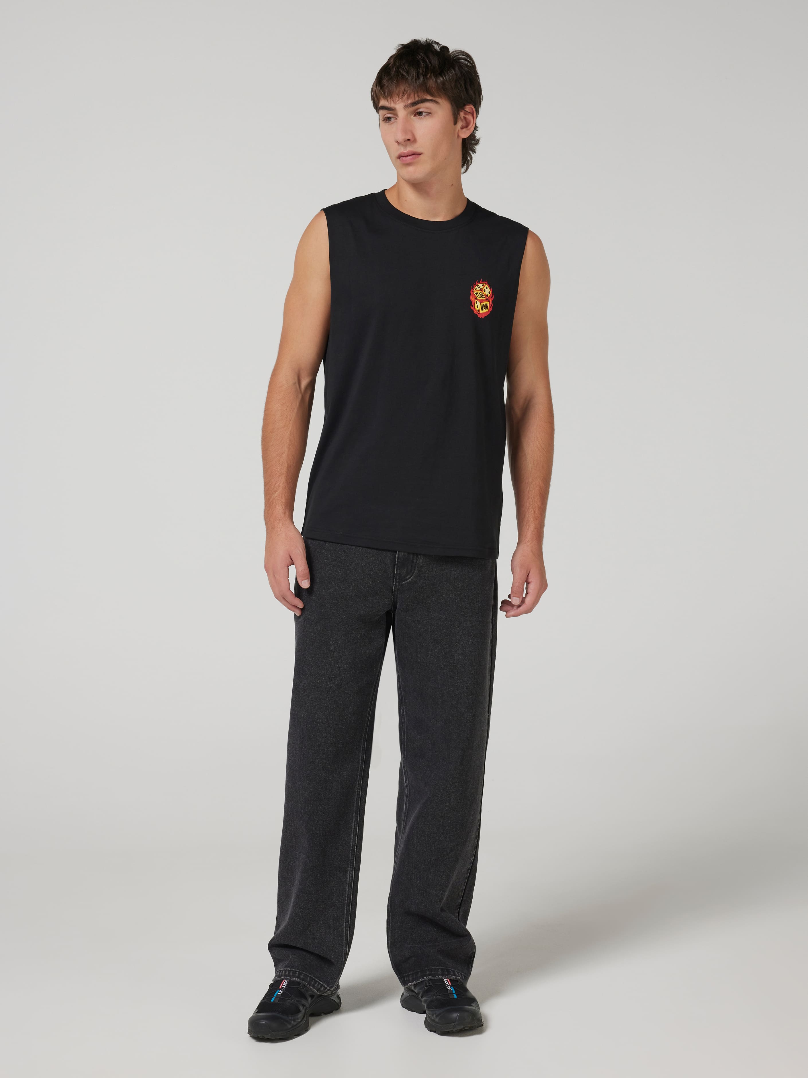 Slogan Yeah Nah Dice Muscle