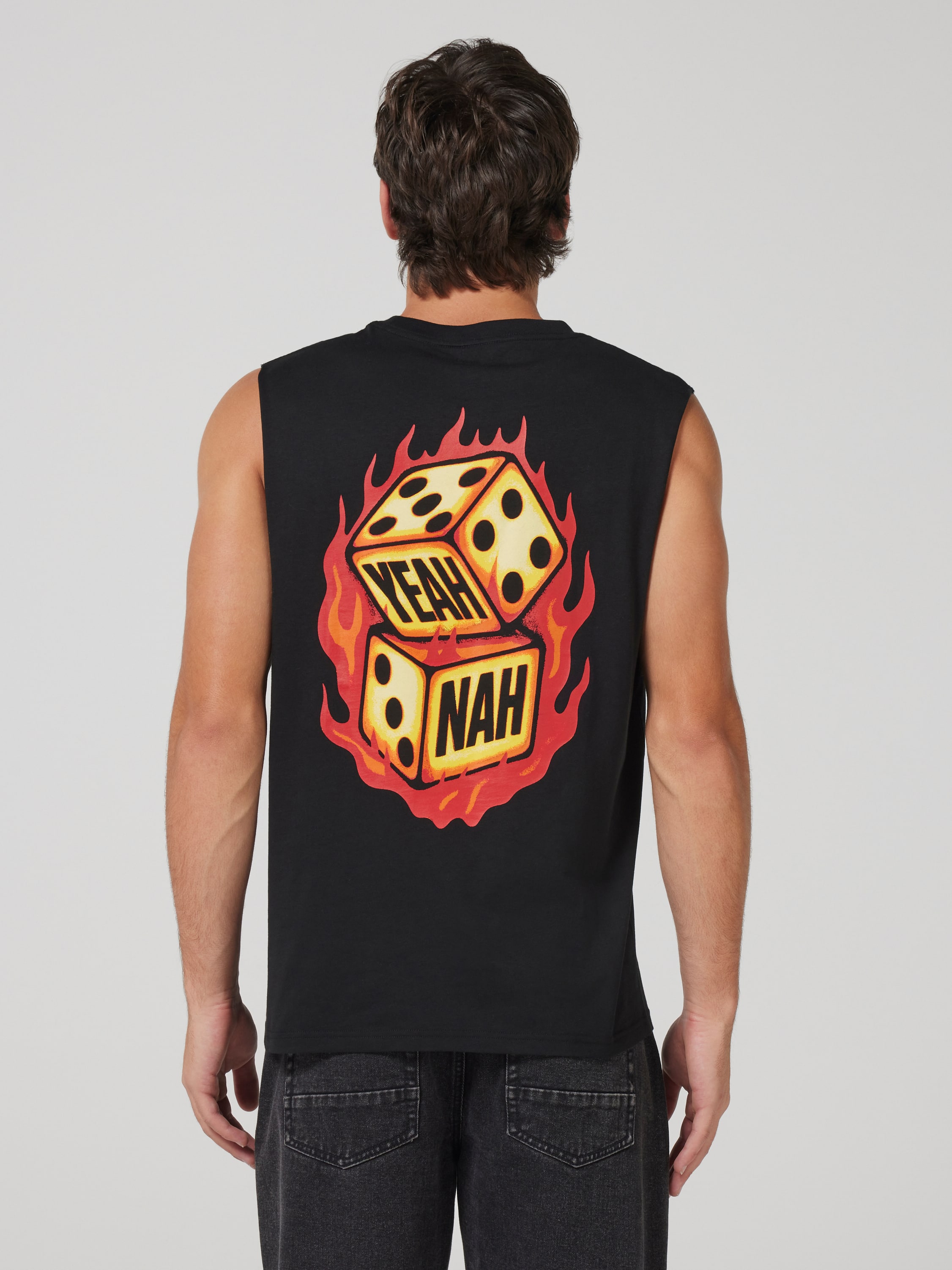 Slogan Yeah Nah Dice Muscle