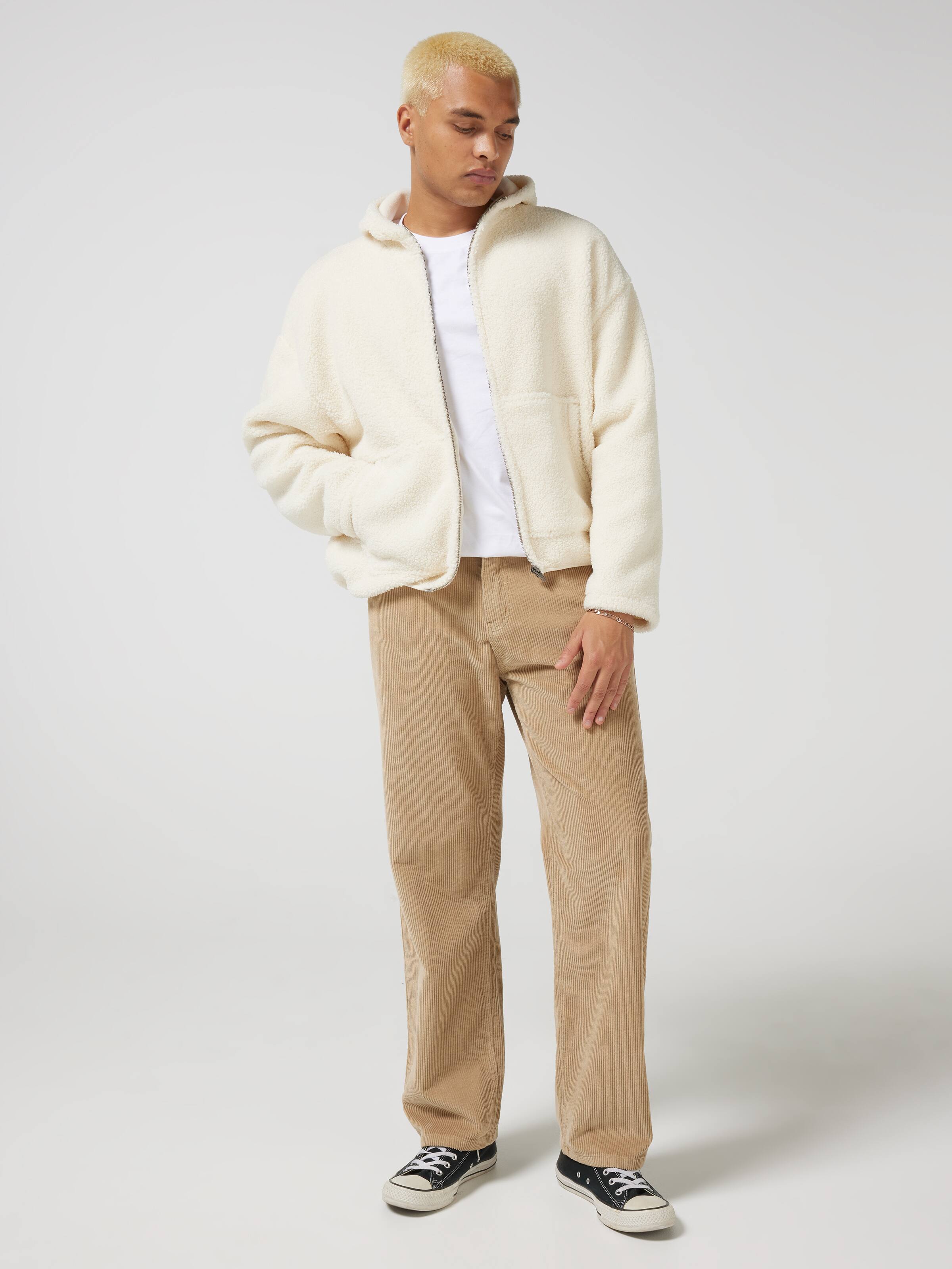 Polar Fleece Zip Up Hood