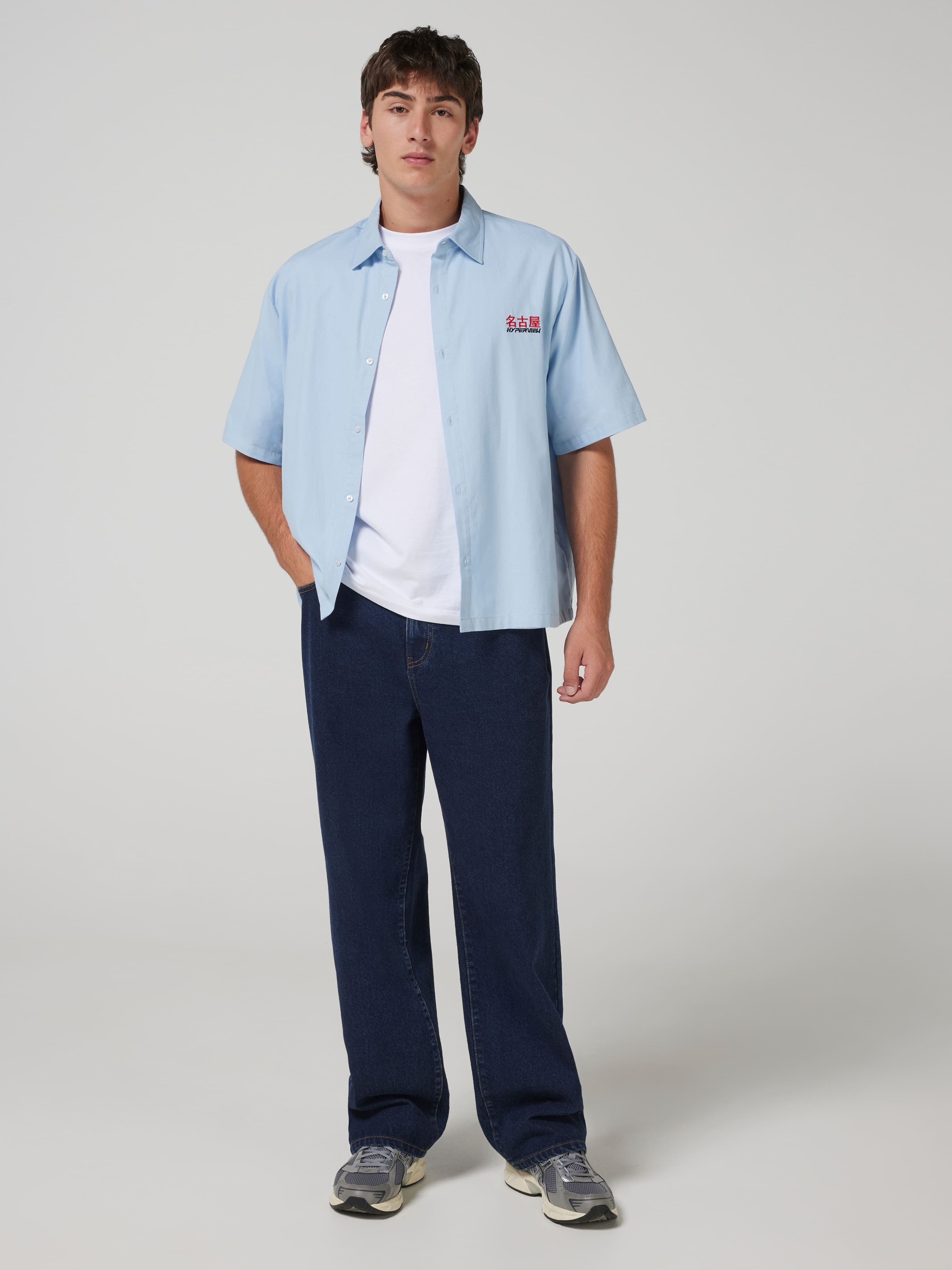 Japan Trend Short Sleeve Skate Shirt