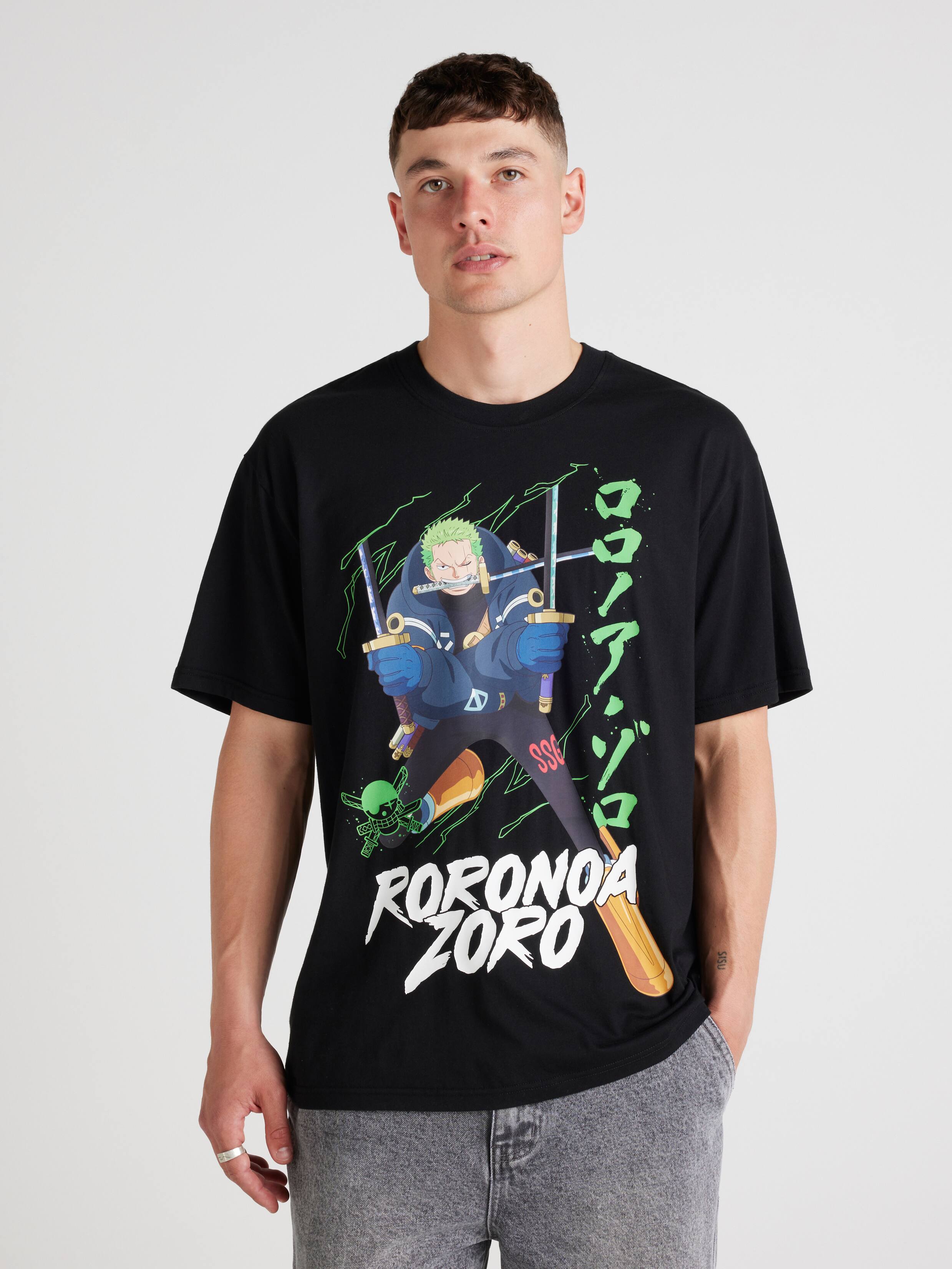 One Piece Zorro Relaxed Short Sleeve Tee