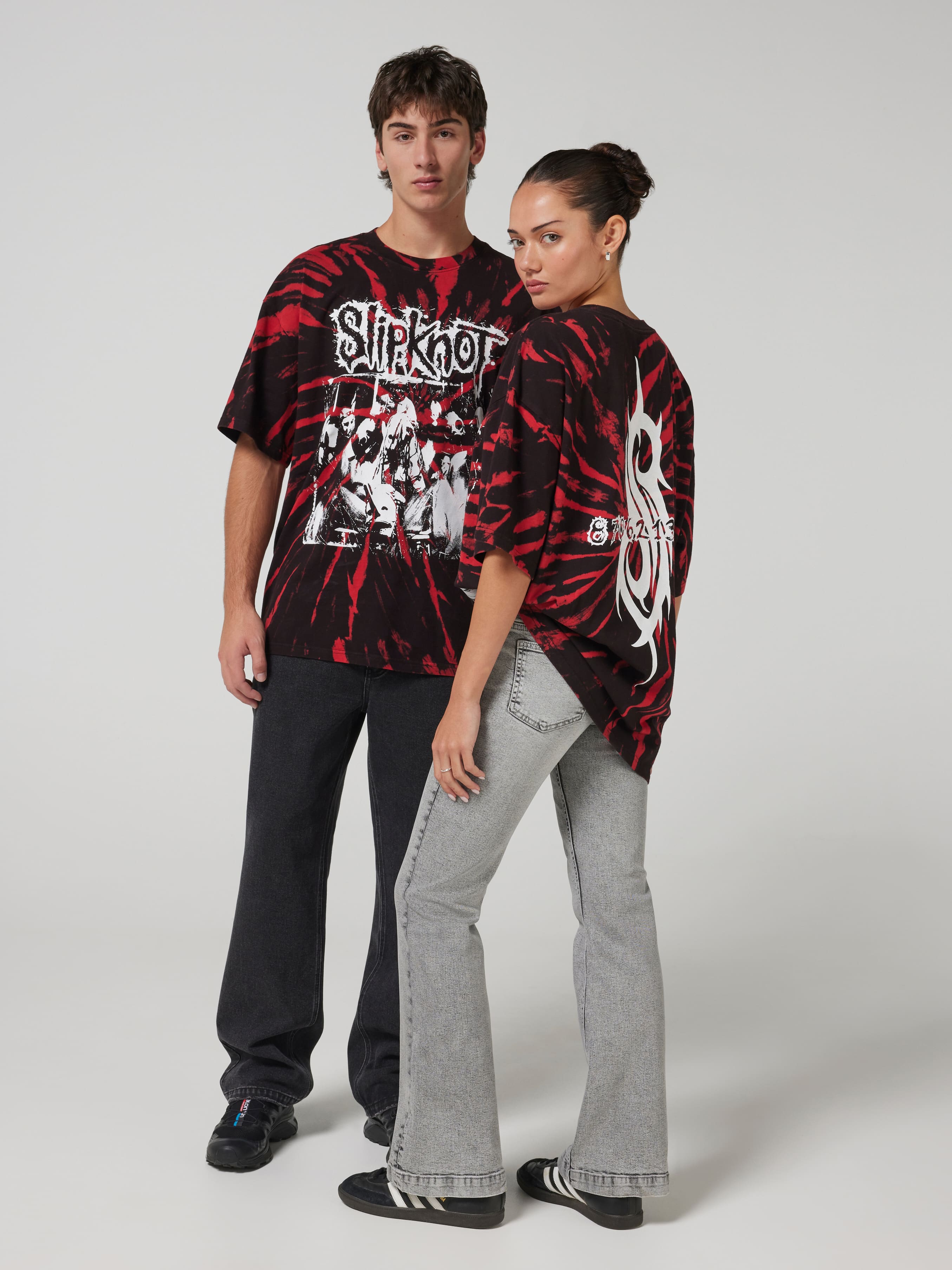 Tiedye Slipknot Oversized Tee