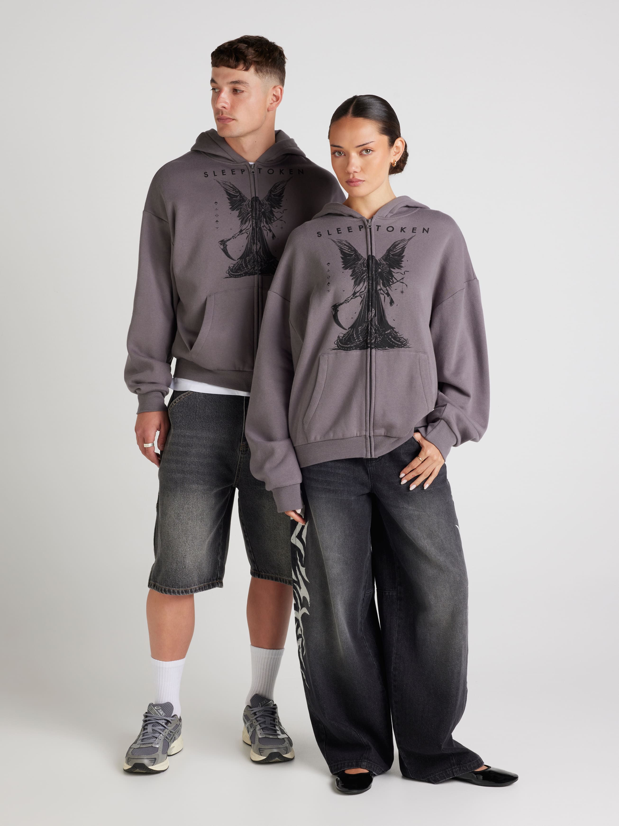 Sleep Token Zip Thru Hoodie