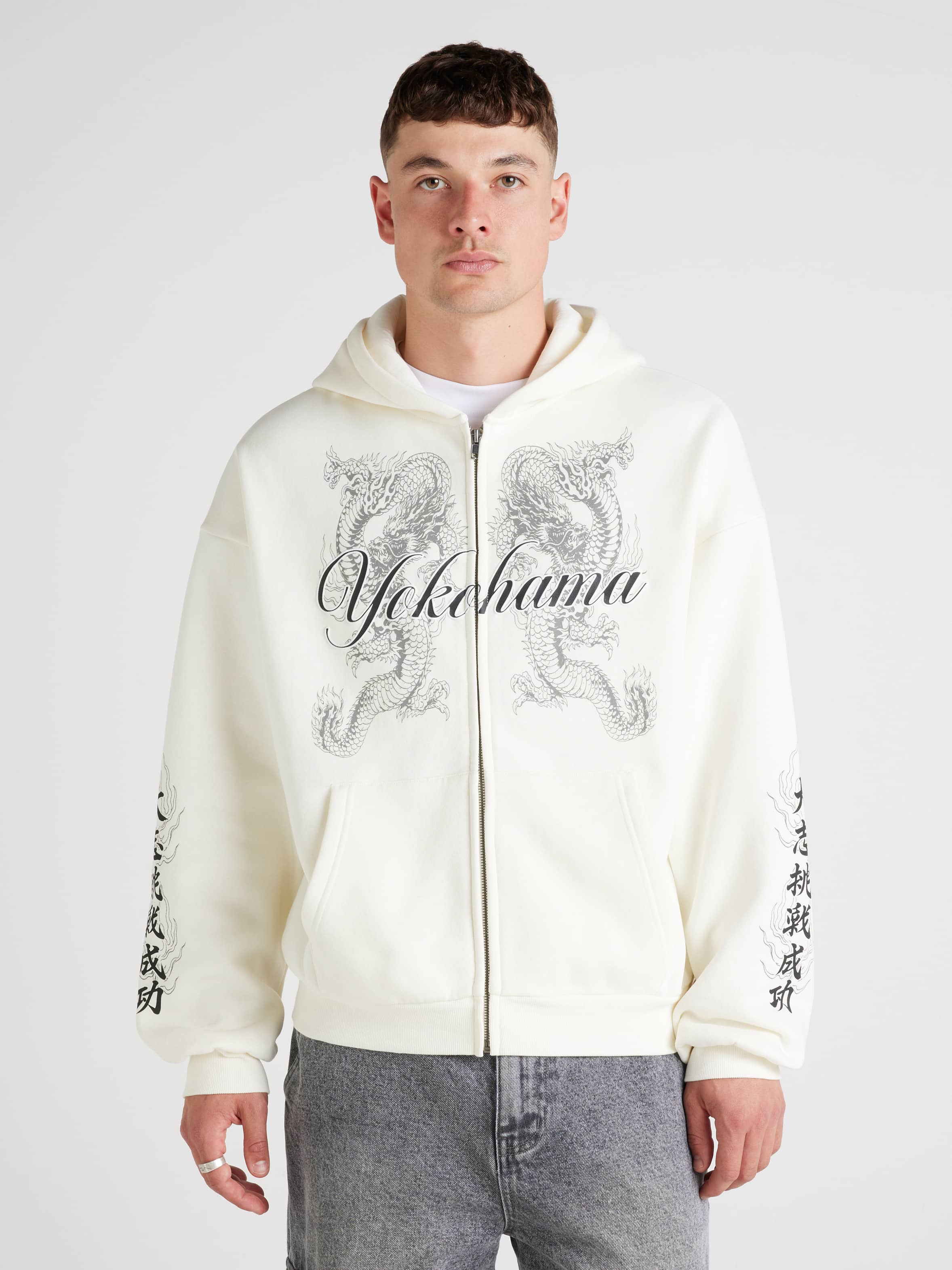 Japan Zip Through Hoodie