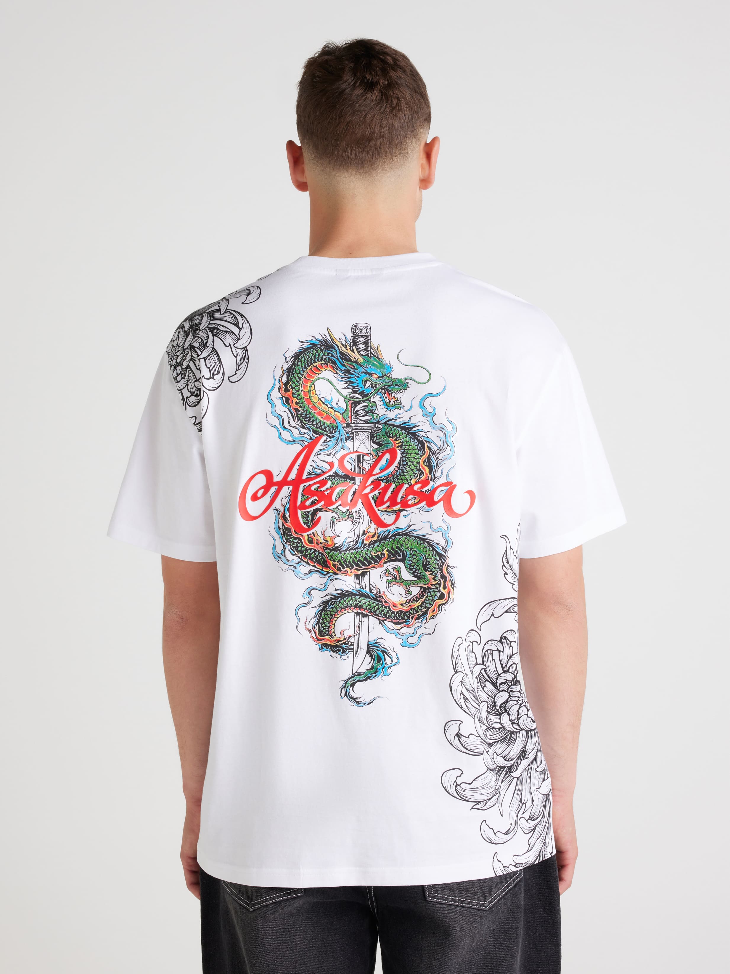 Japan Dragon Relaxed Short Sleeve Tee