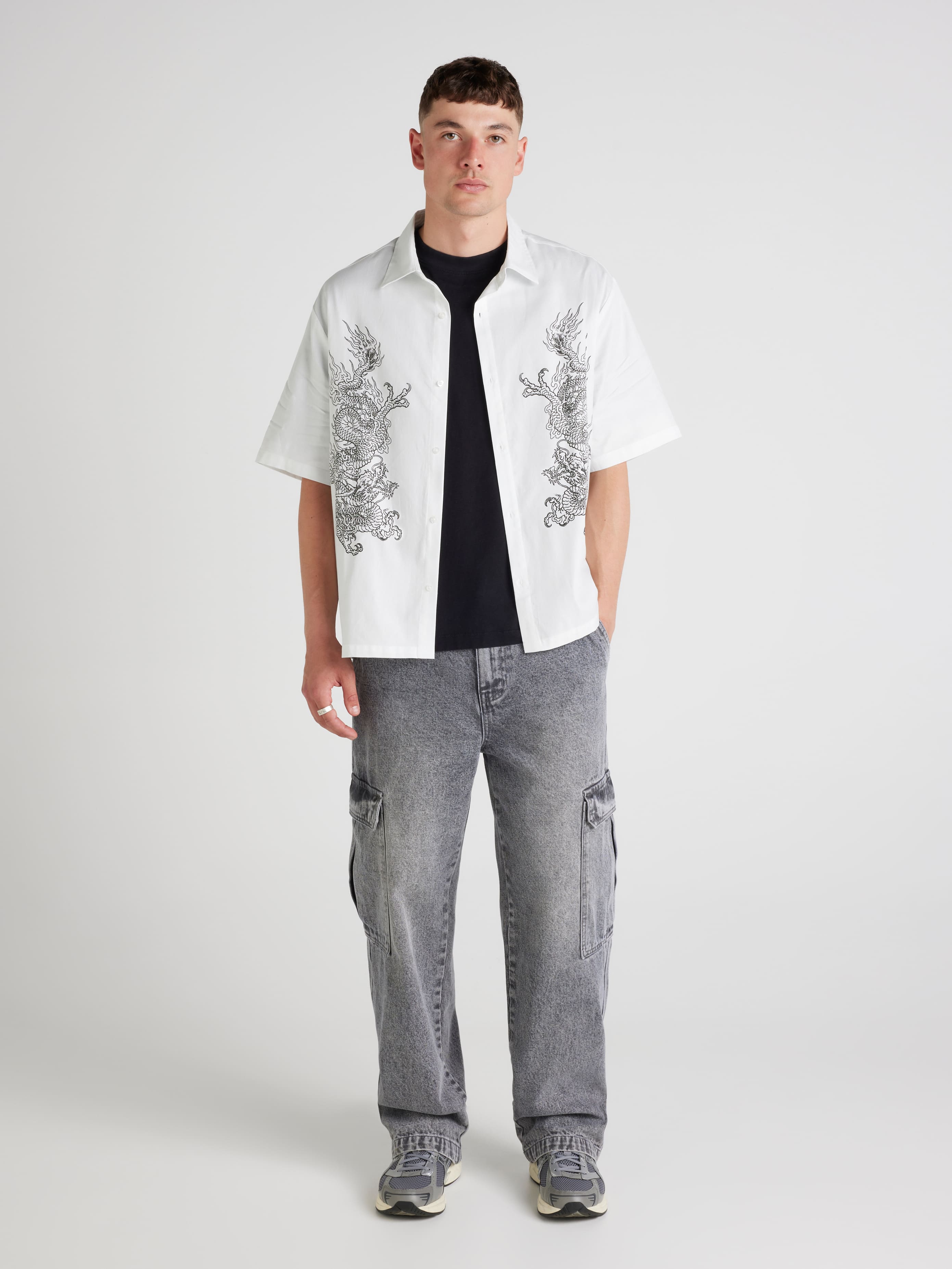 Double Dragon Short Sleeve Skate Shirt