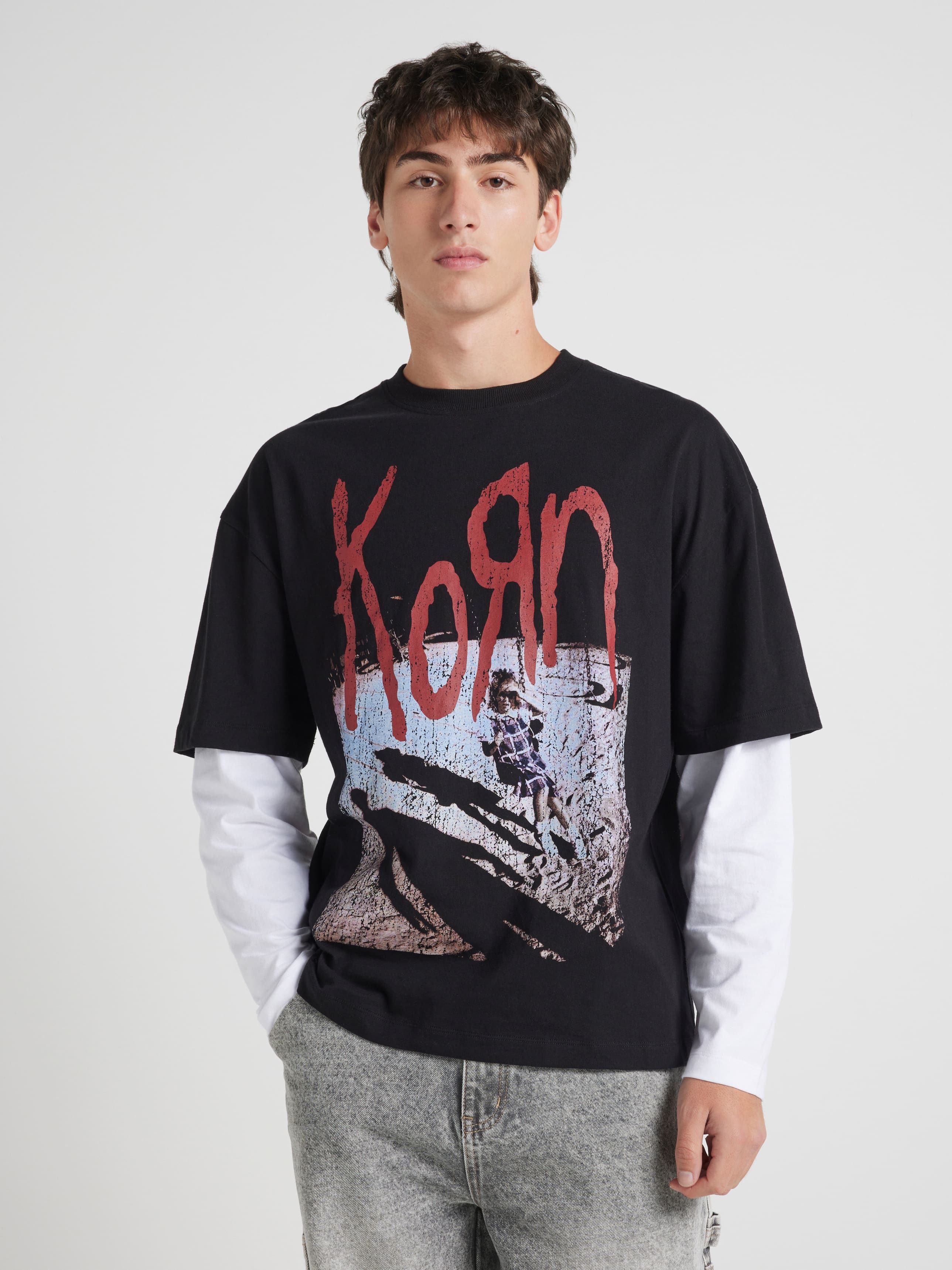 Korn 2 In 1 Long Sleeve Tee