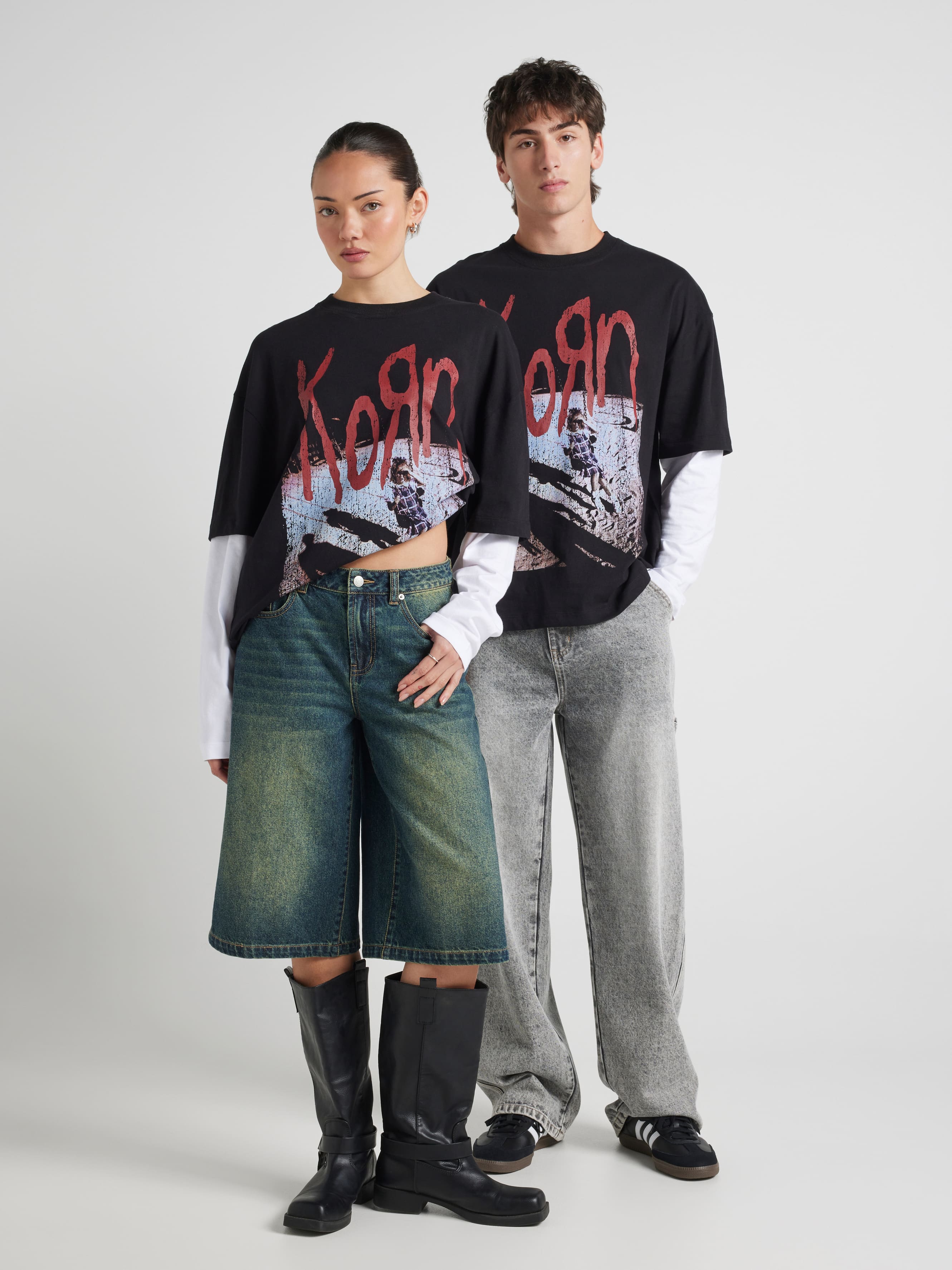Korn 2 In 1 Long Sleeve Tee