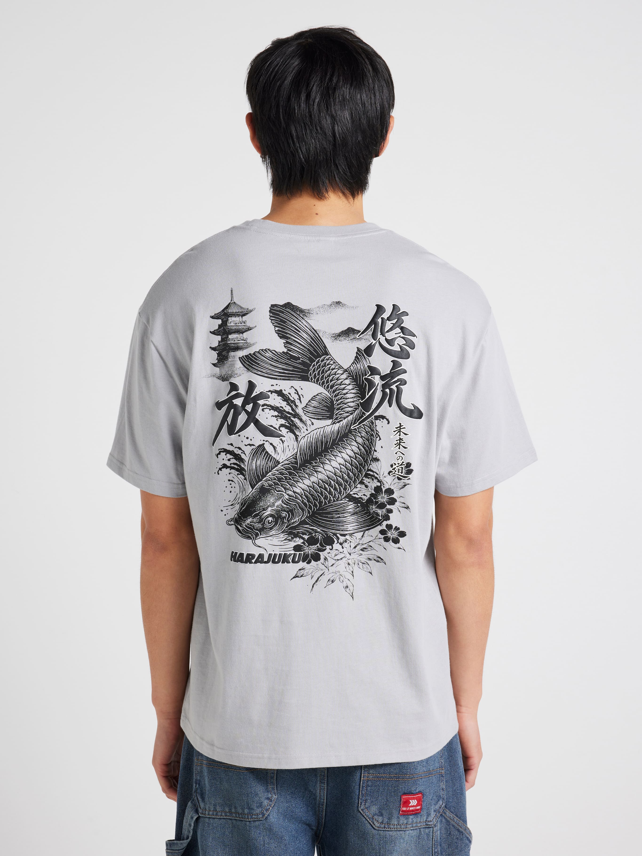 Japan Koi Fish Relaxed Short Sleeve Tee