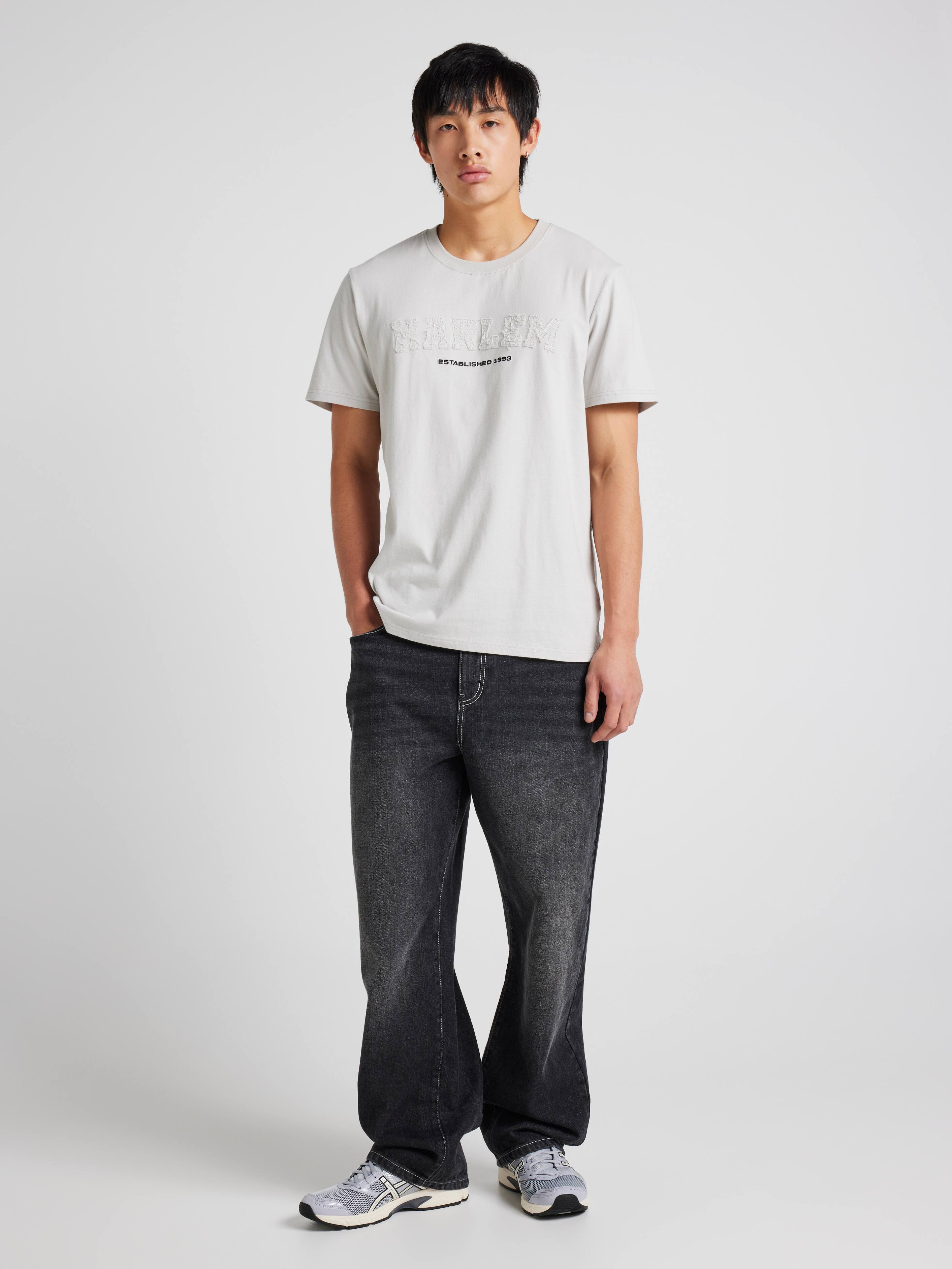 Embroidered Harlem Tee