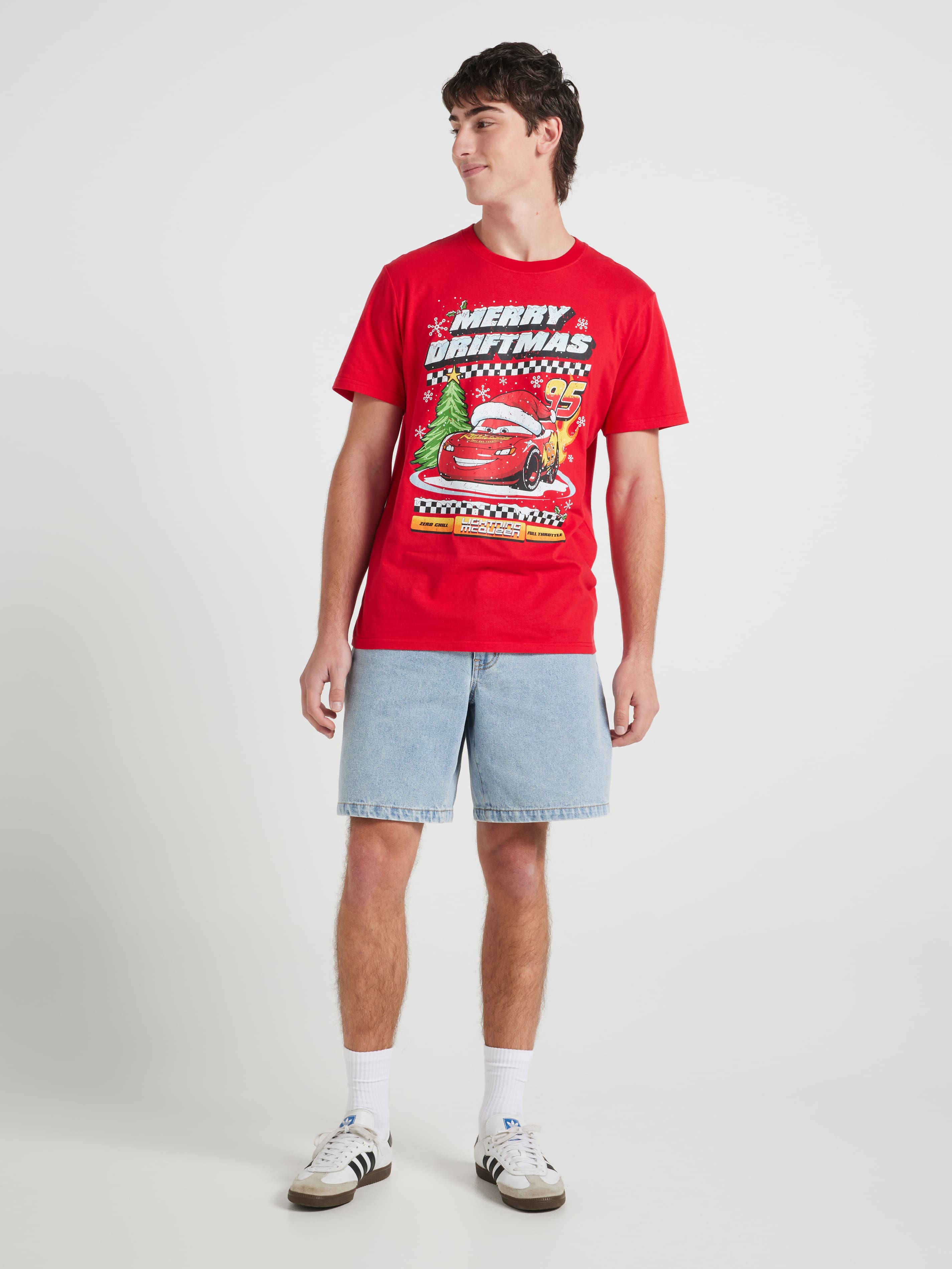 Cars Xmas Short Sleeve Tee